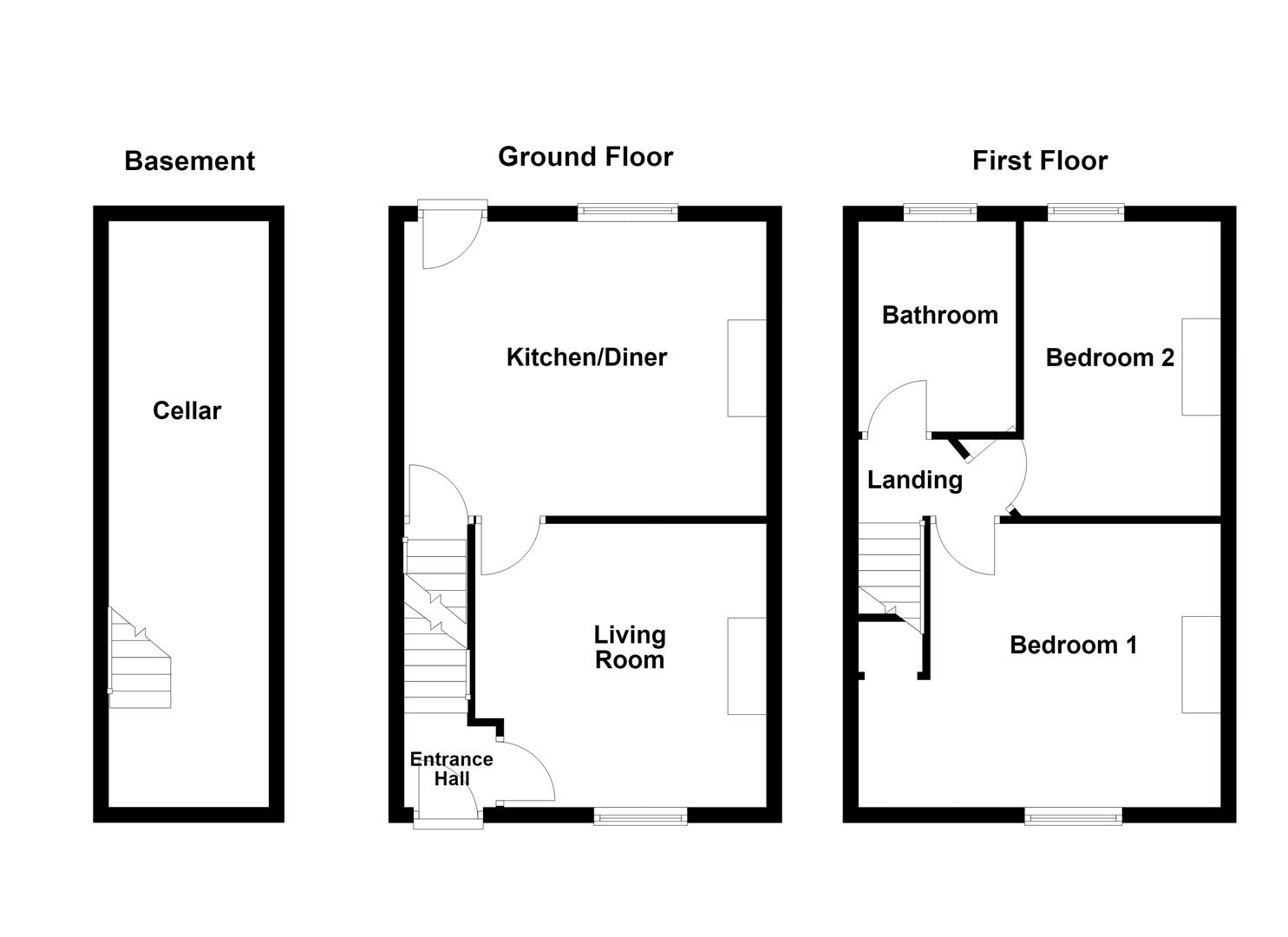 21, Lees Hall Road, Dewsbury floorplan