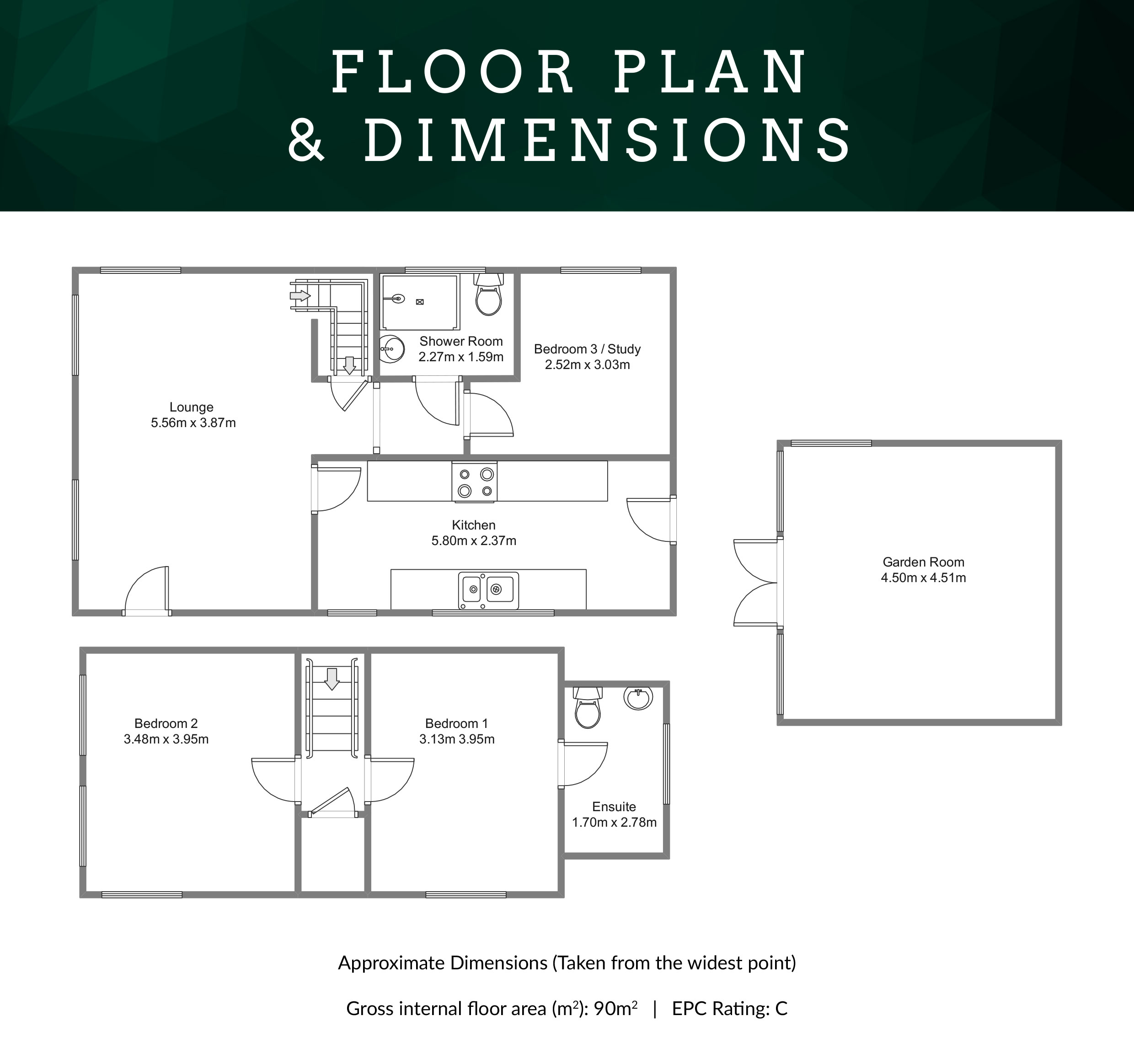 Derry Daff, Acharacle floorplan