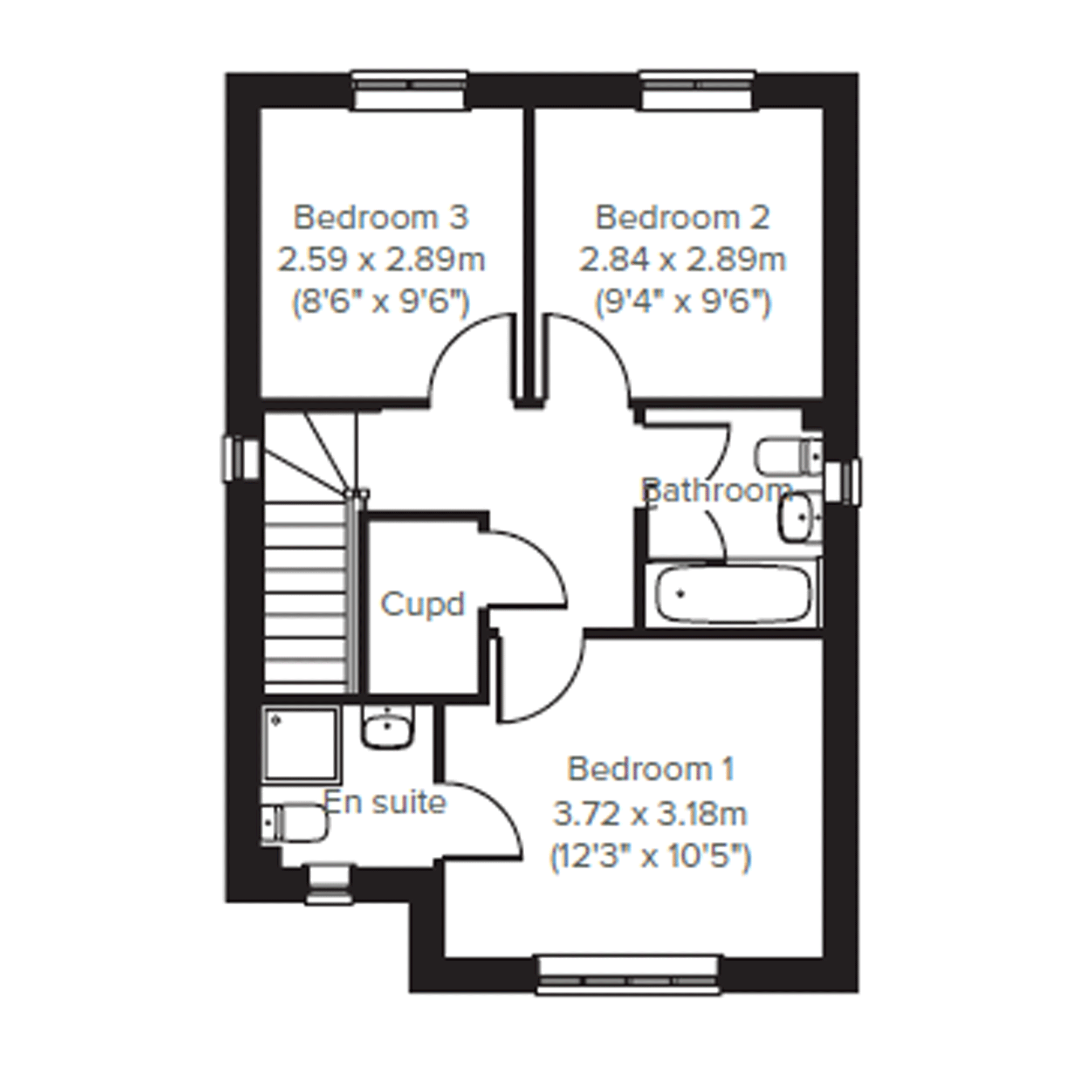 6, Heol Bro Wen, Leominster, Caerphilly floorplan