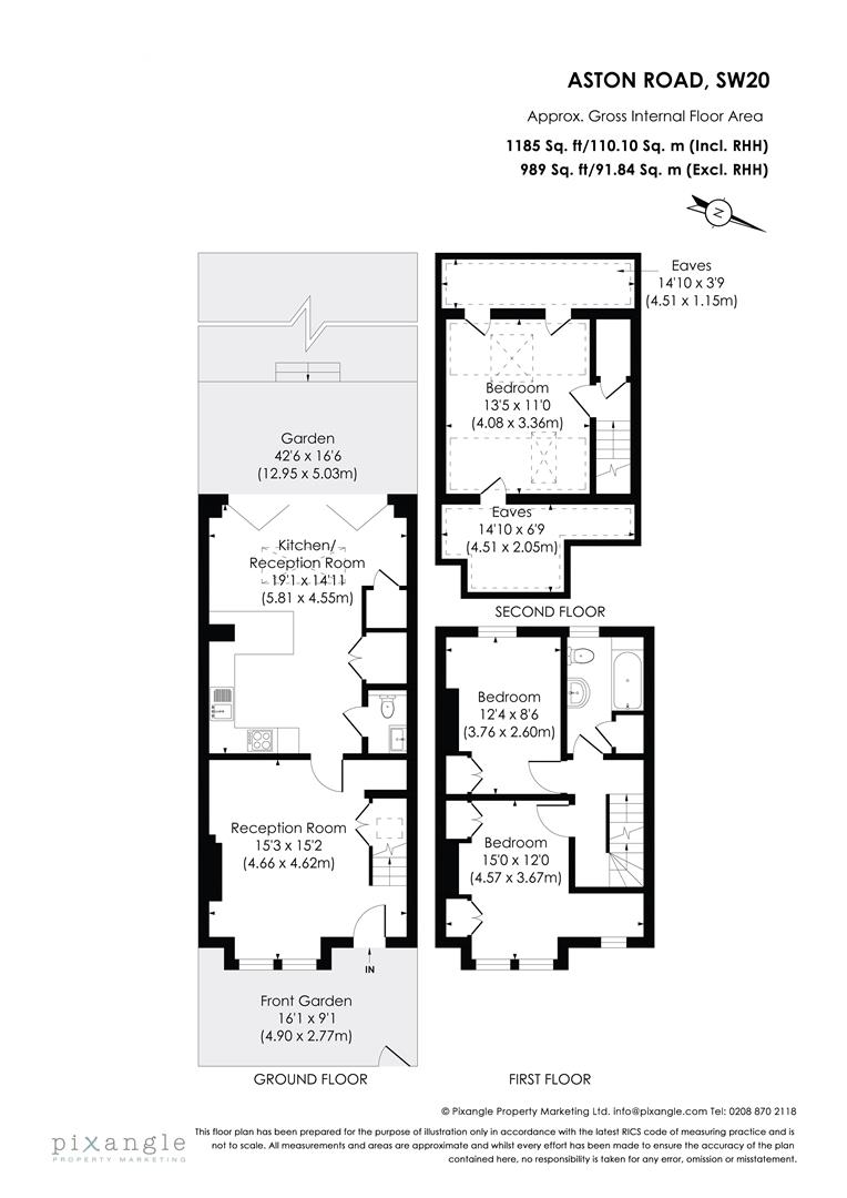 Aston Road, Raynes Park floorplan