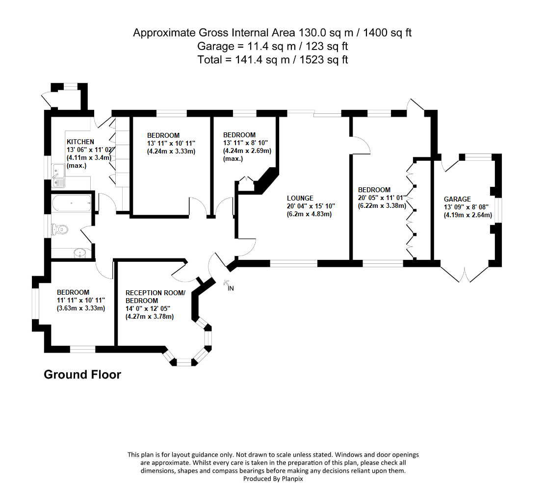 1, Keswick Road, Orpington floorplan