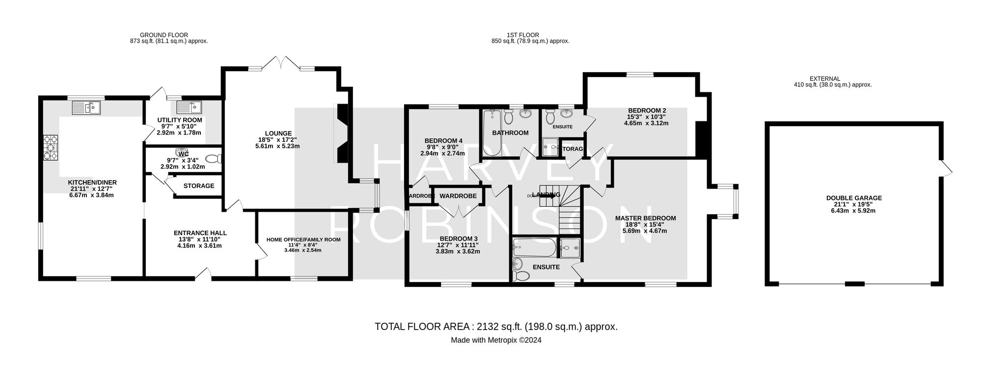 6 Carnaile Road, Huntingdon floorplan