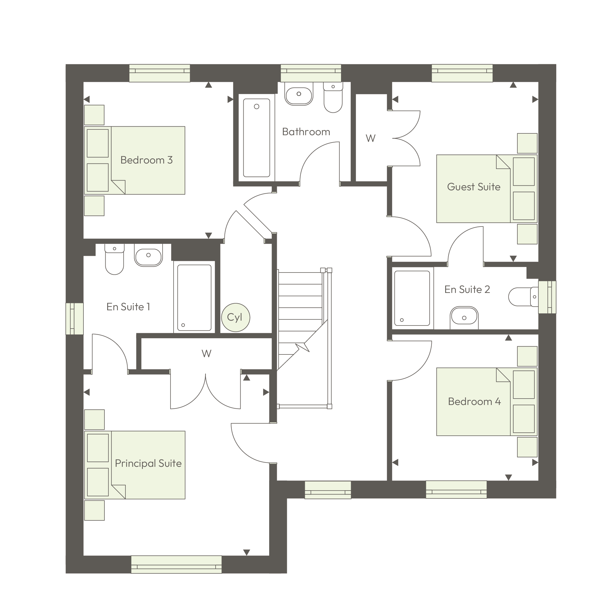 Plot 15, The Pittville, Quarry Fold,, Plot 15, The Pittville, Quarry Fold, Wotton-under-Edge floorplan