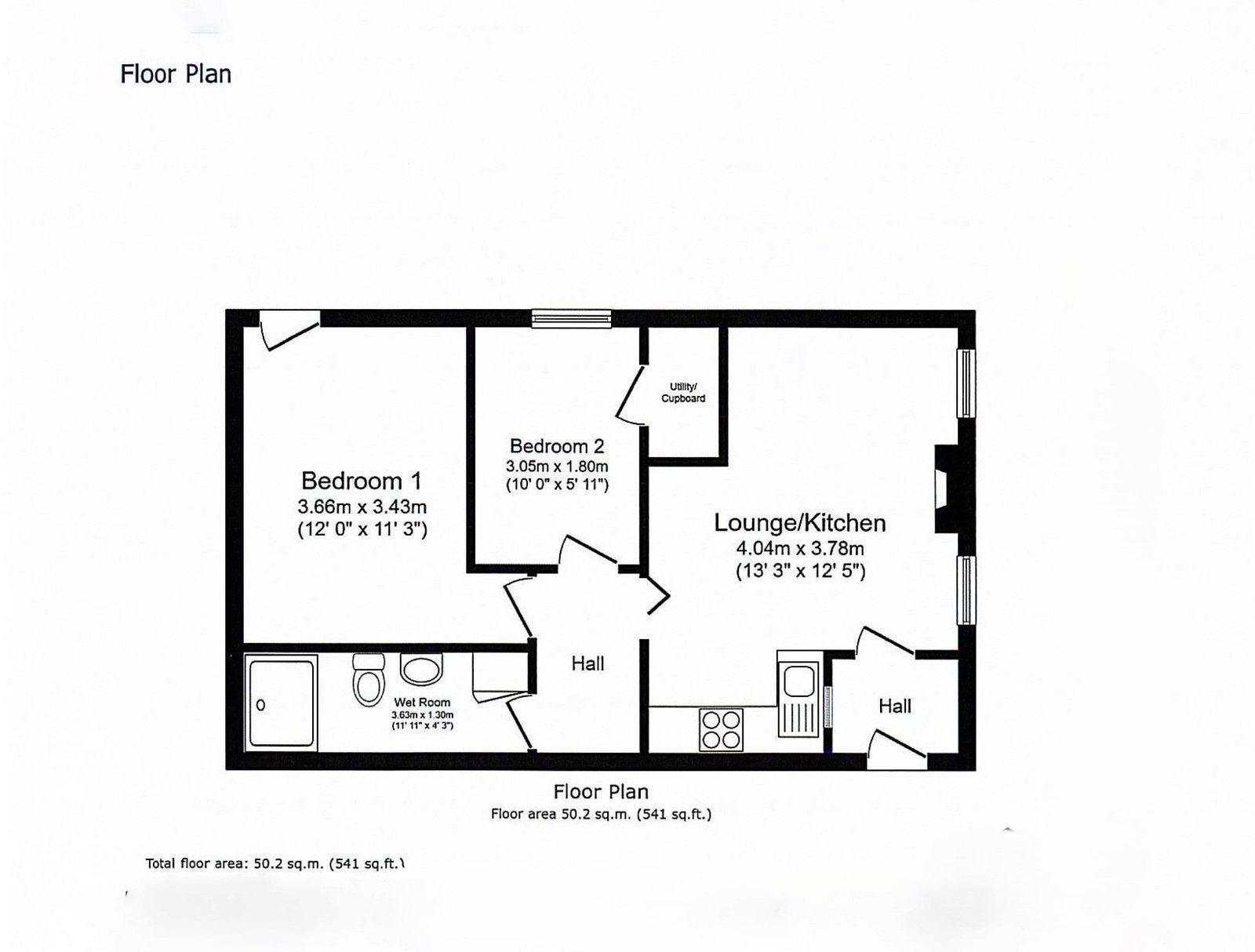 The Moorings,Flat 4, Maer Lane, Exmouth floorplan