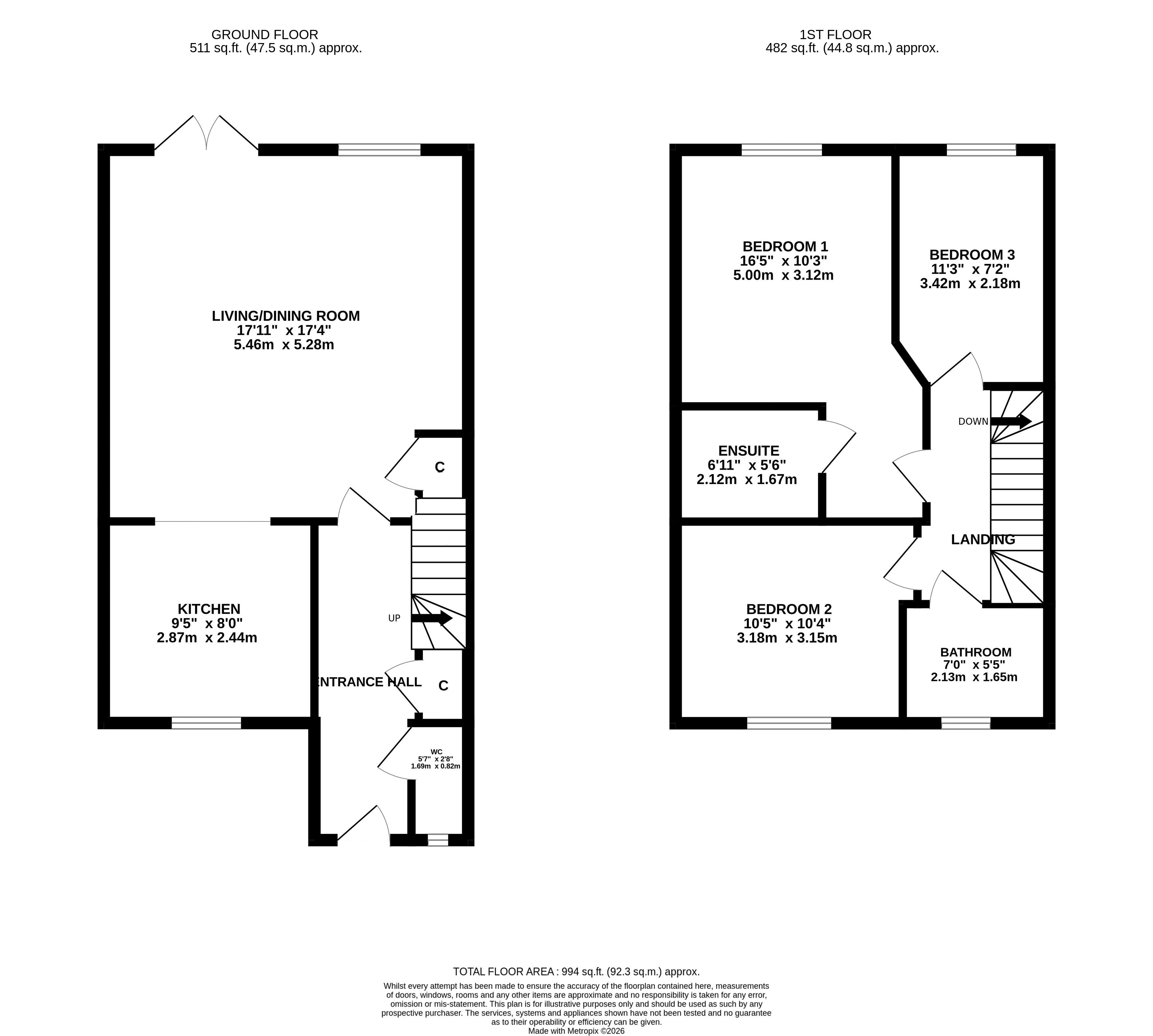 Claypit Lane, Fakenham floorplan