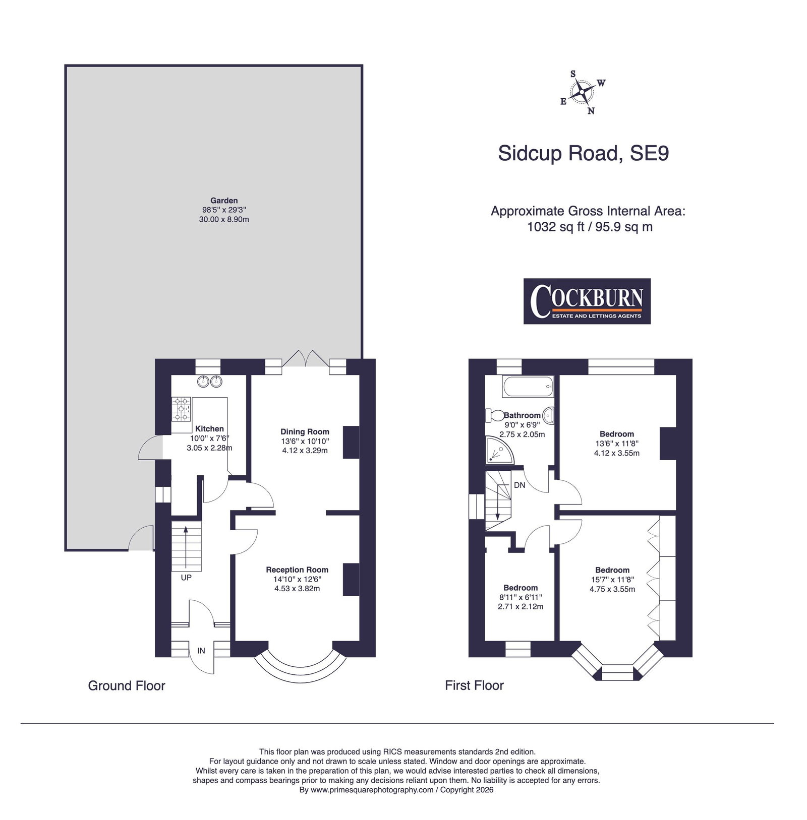 Sidcup Road, London floorplan