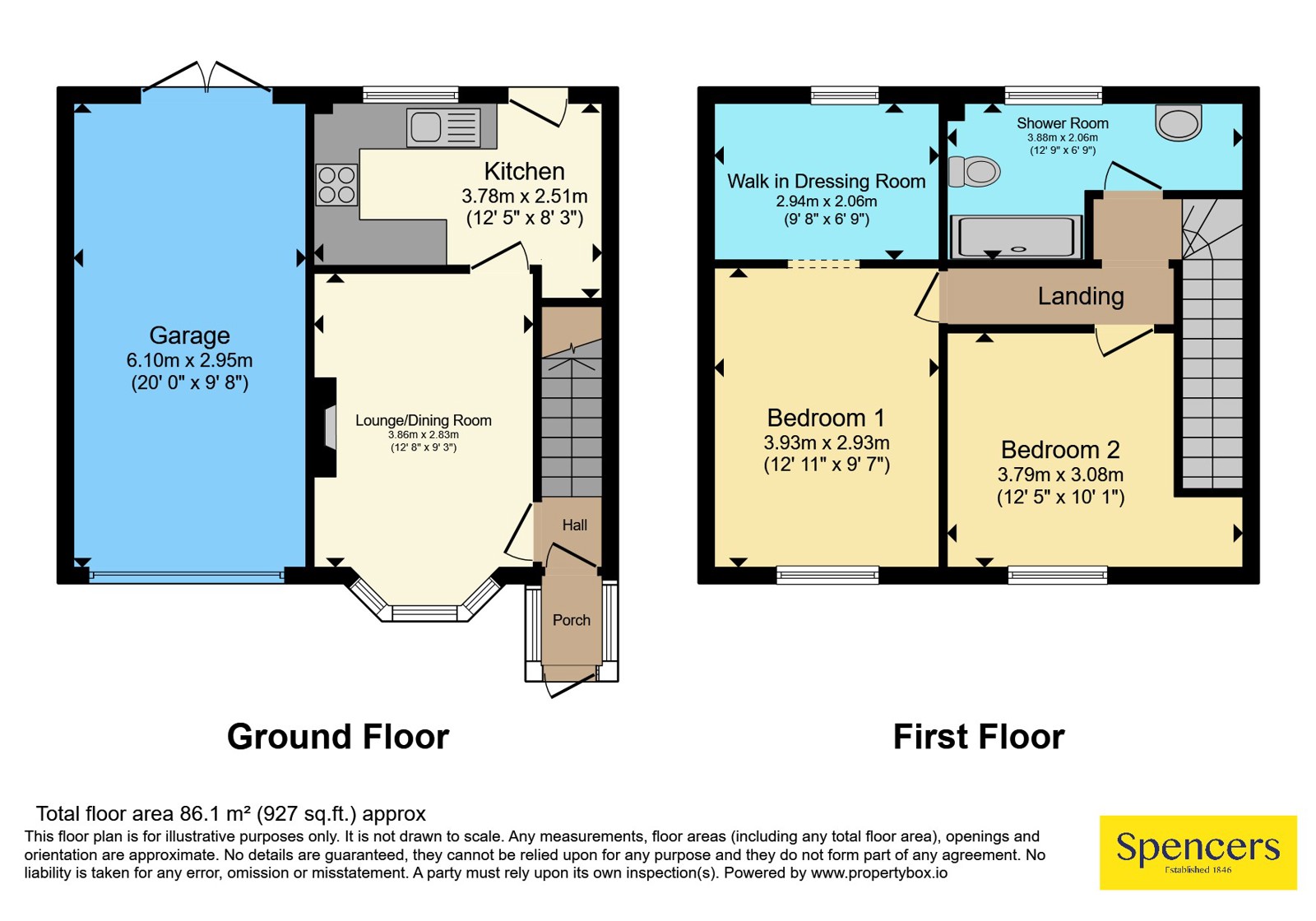 5, York Close, Leicester floorplan