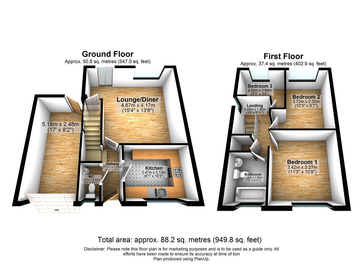 7, Lordswell Road, Burton-On-Trent floorplan