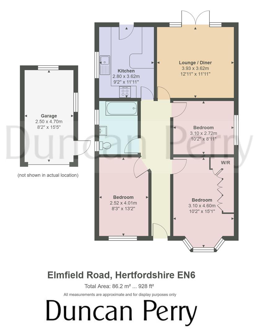 66, Elmfield Road, Potters Bar floorplan