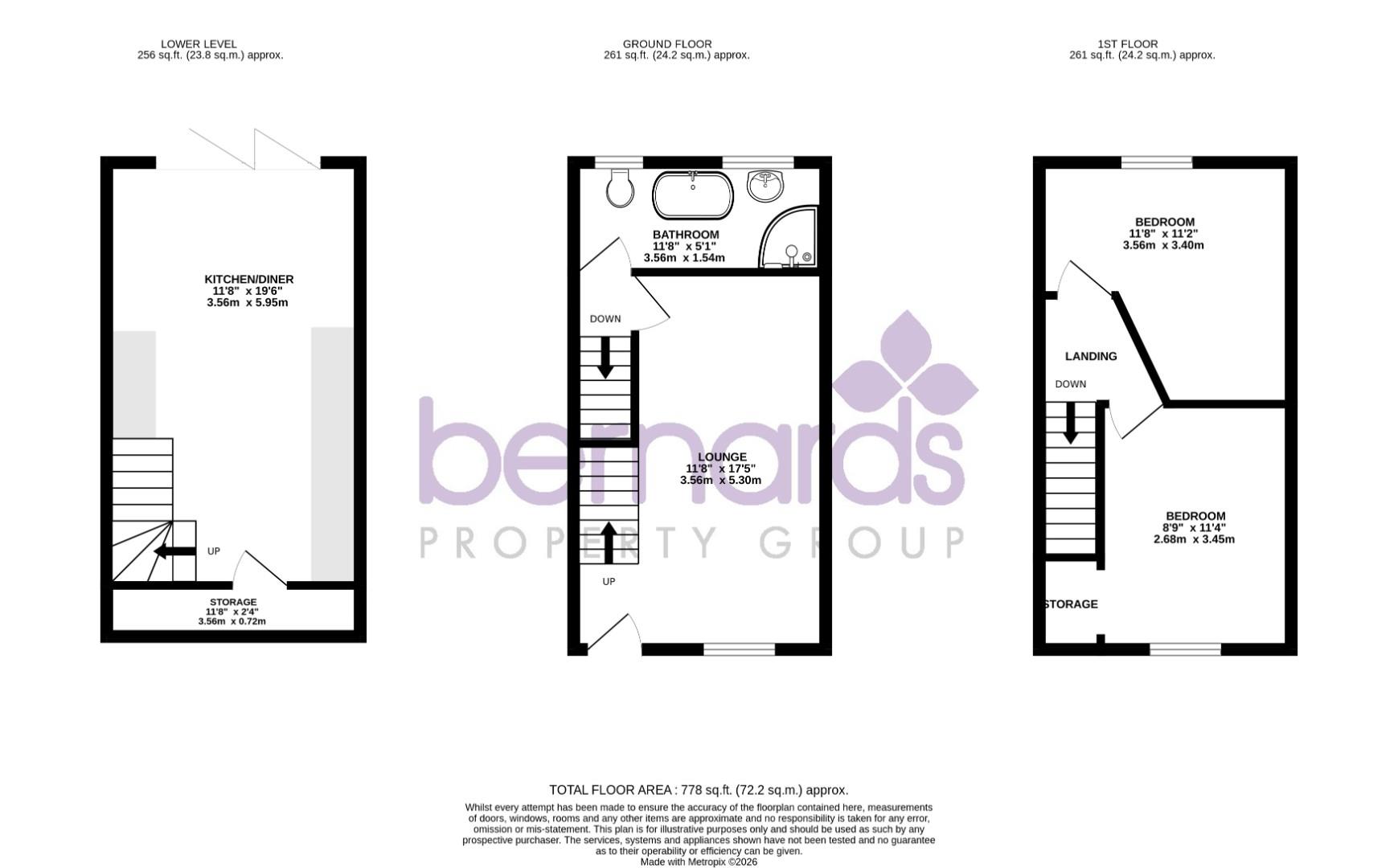 6, Kassassin Street, Southsea floorplan