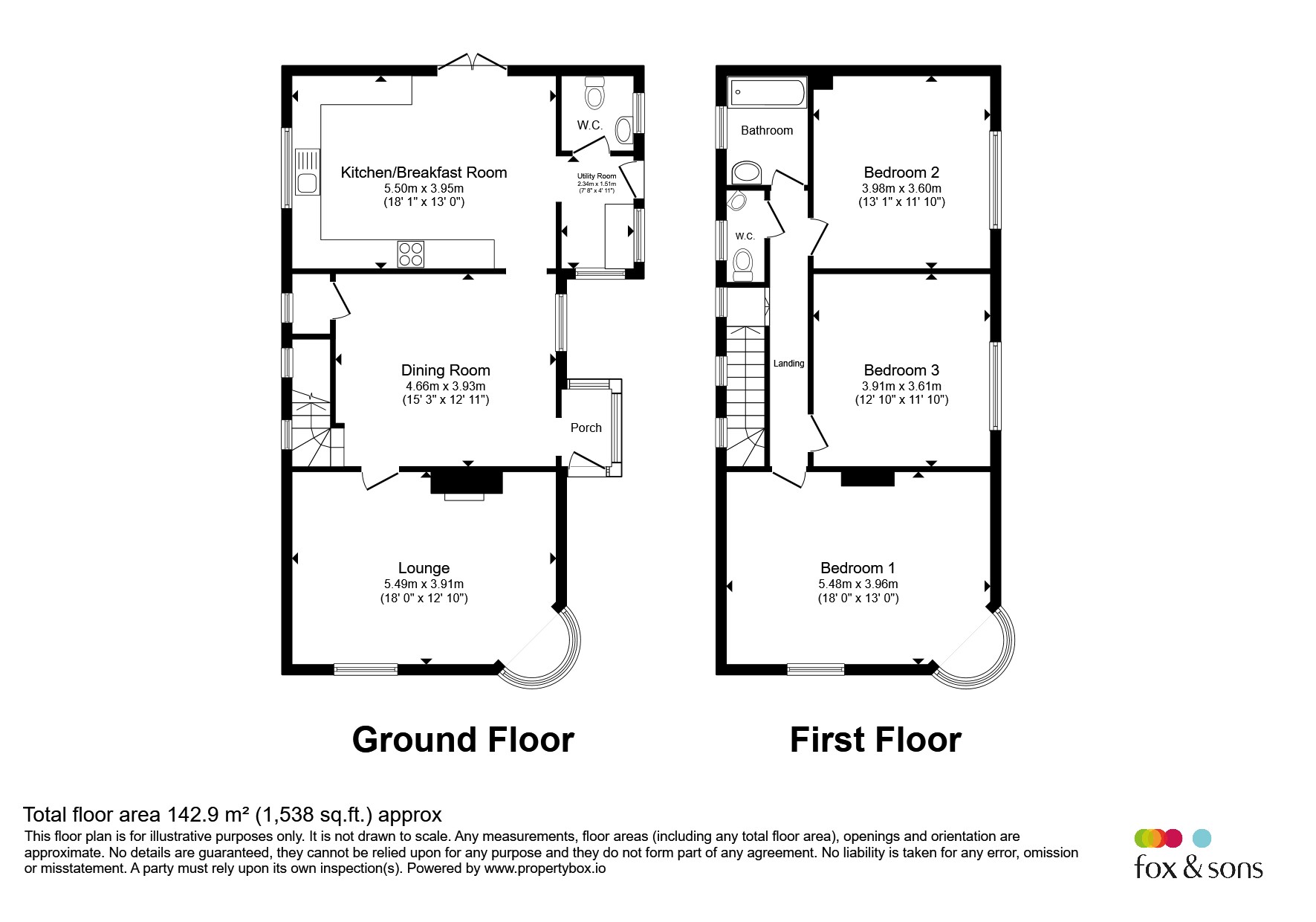 2, Grove Avenue, Gosport floorplan