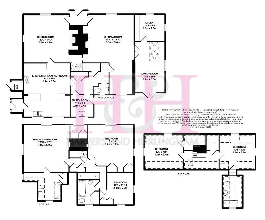 5 Bedrooms Detached house for sale in Romden Road, Smarden, Kent TN27