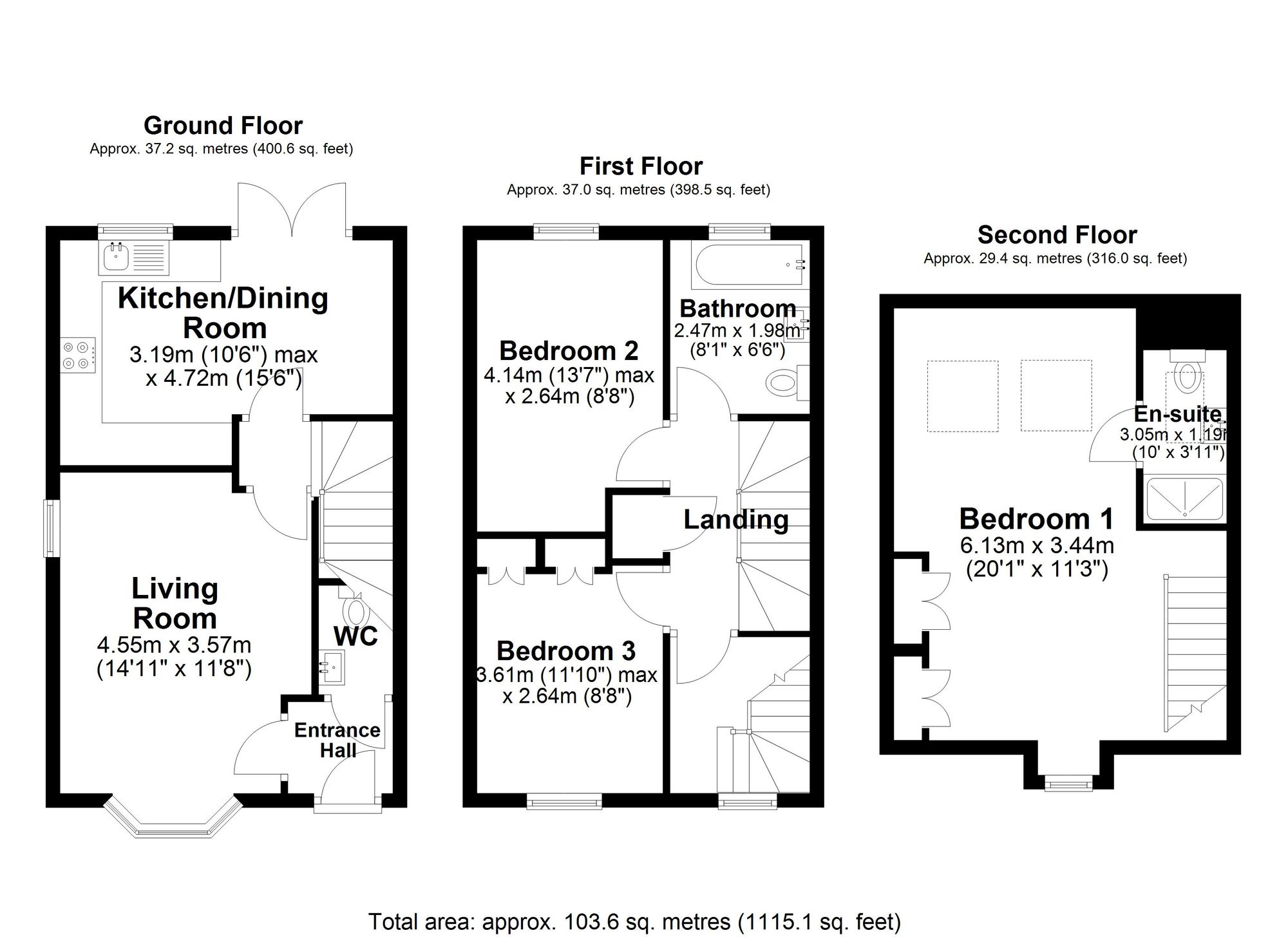 10 Pippin Vale, Warrington floorplan