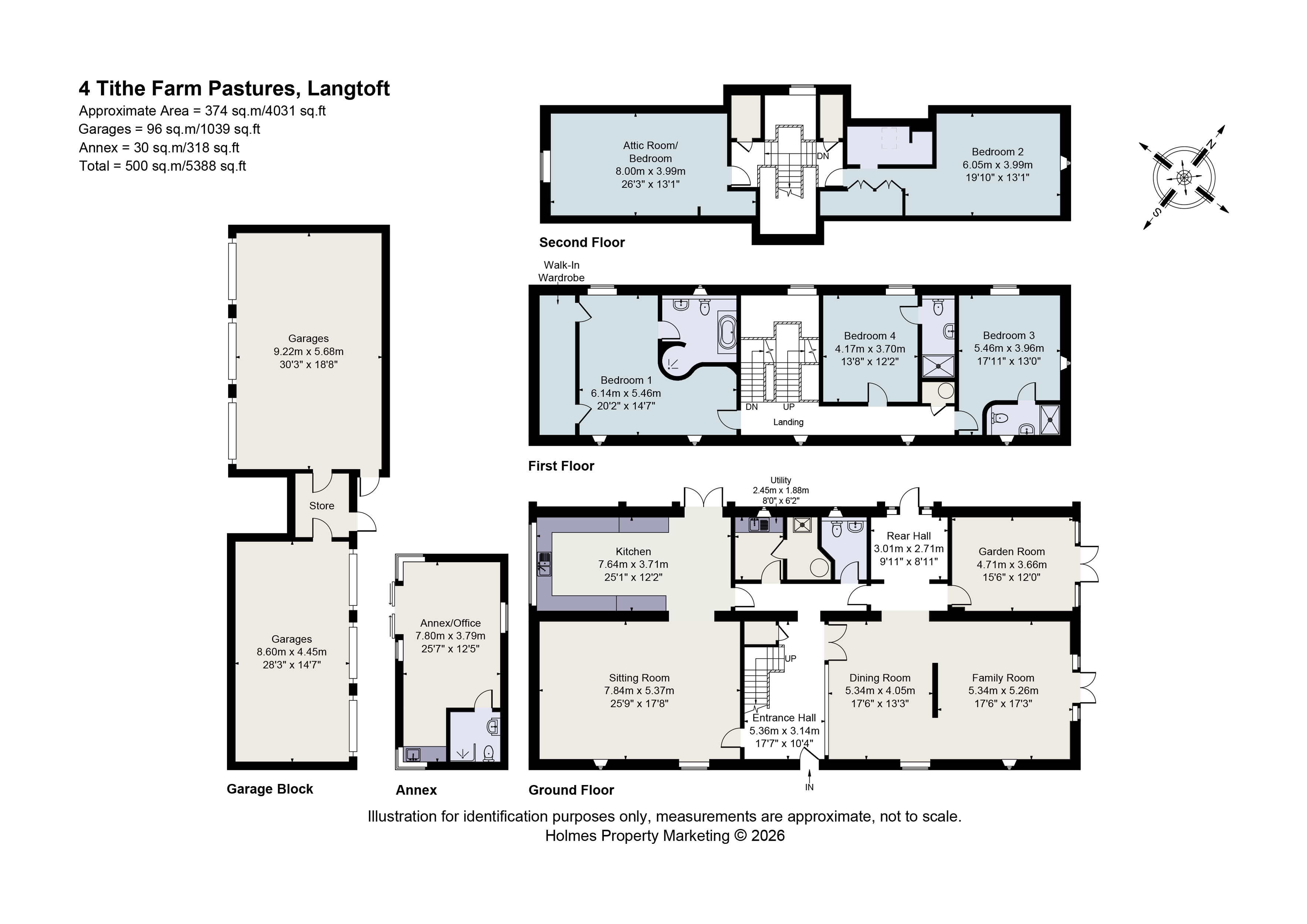 4, Tithe Farm Pastures, Peterborough floorplan