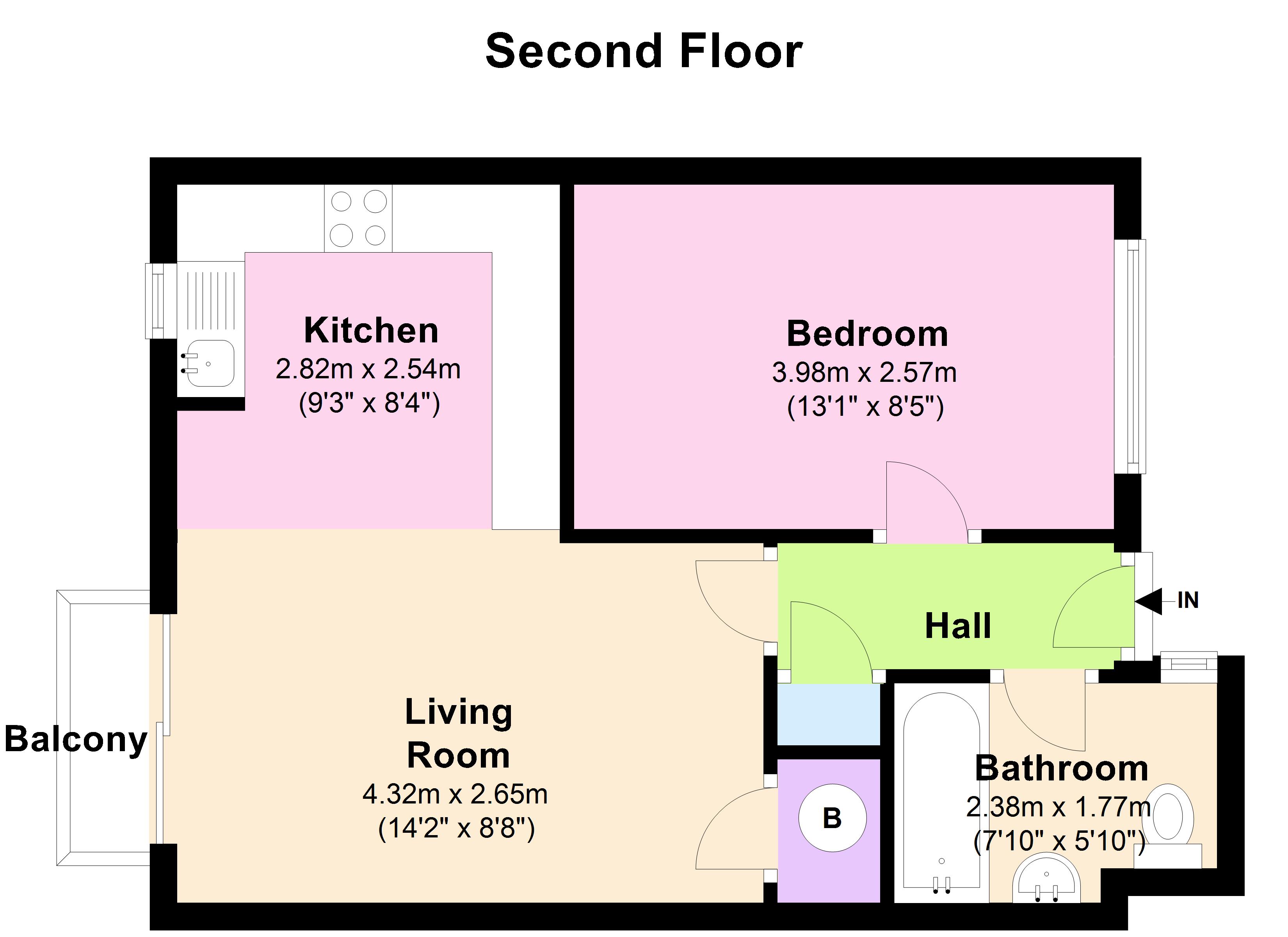 1 Bedrooms Flat to rent in Rhodaus Close, Canterbury, Kent CT1