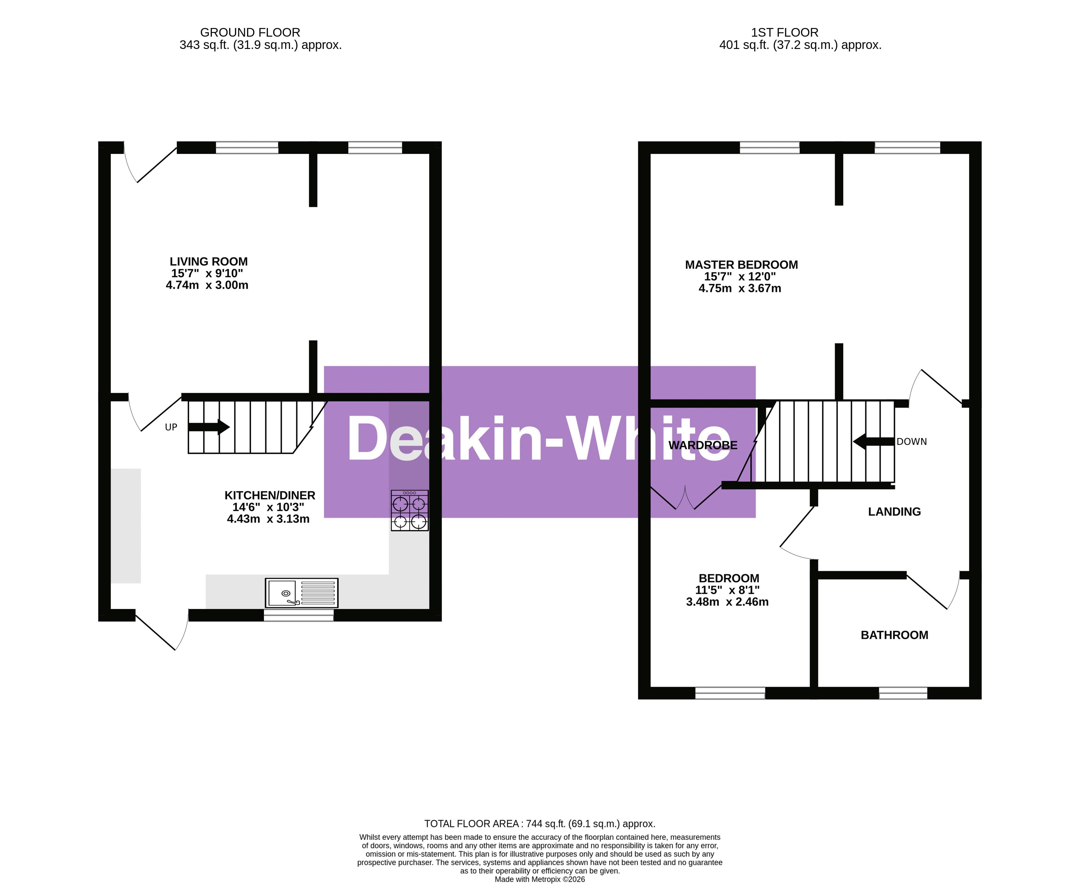 Church Street, Wing floorplan