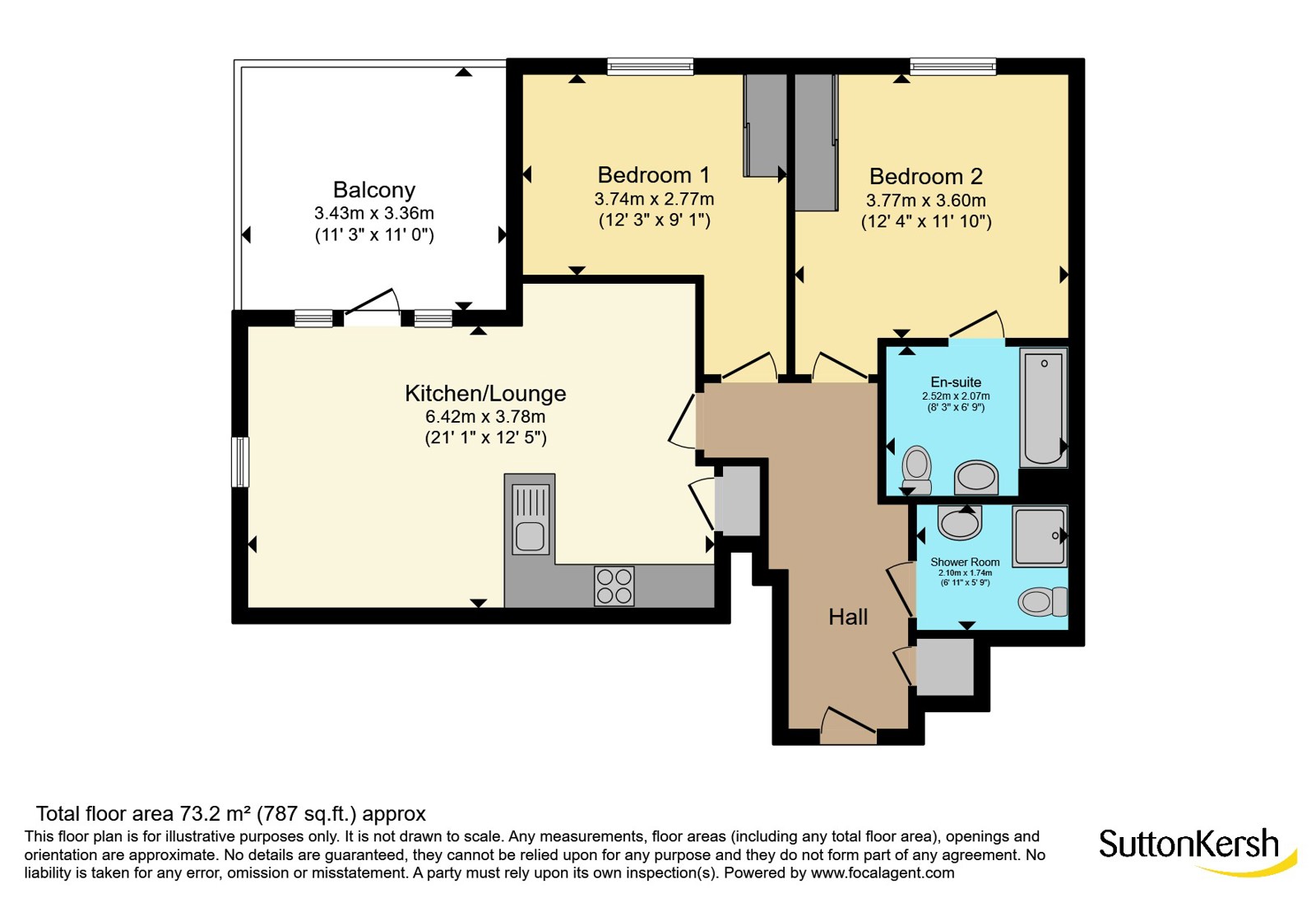William Jessop Way, Merseyside floorplan