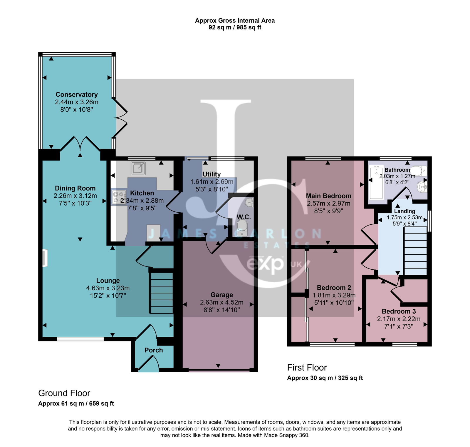 34, Lambeth Drive, Telford floorplan