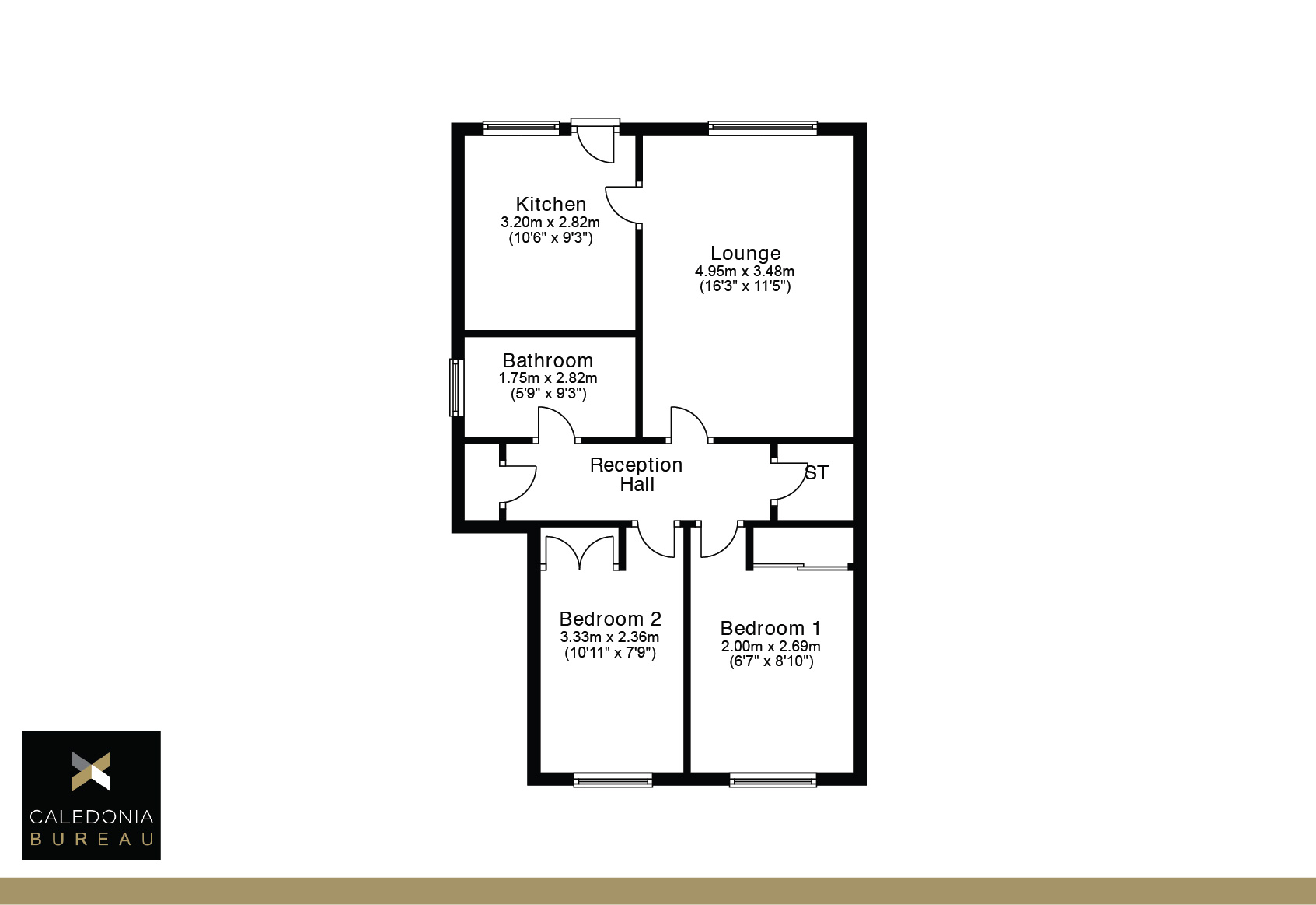 Dillichip Gardens, Bonhill, Alexandria G83, 2 bedroom flat for sale