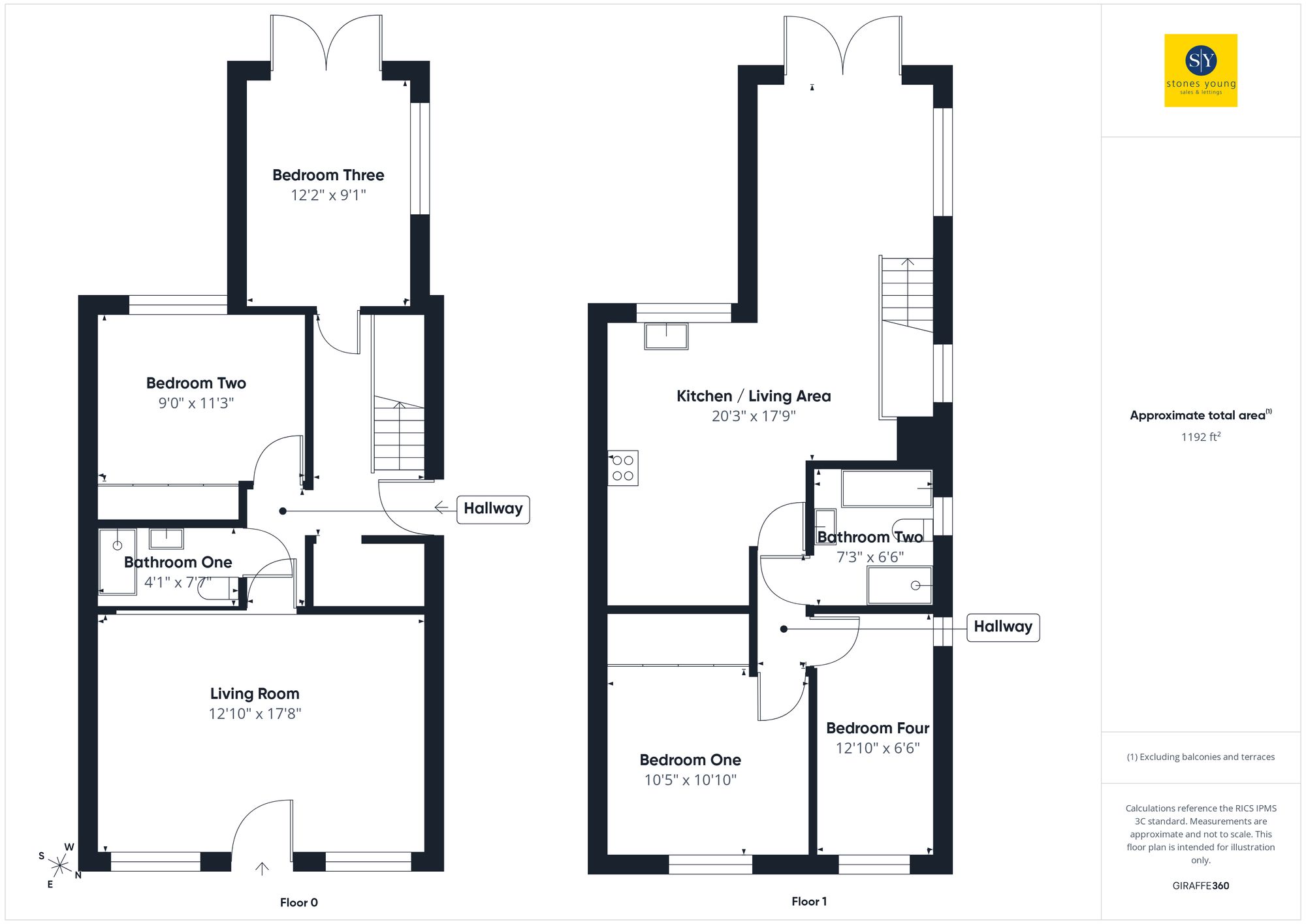211 Lammack Road, Blackburn floorplan