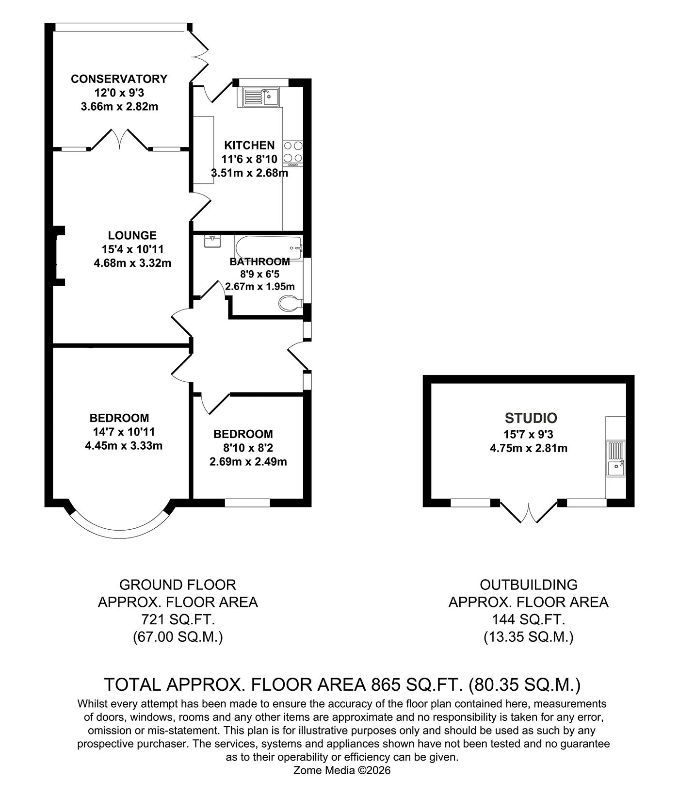 70, Warrington Road, Tonbridge floorplan
