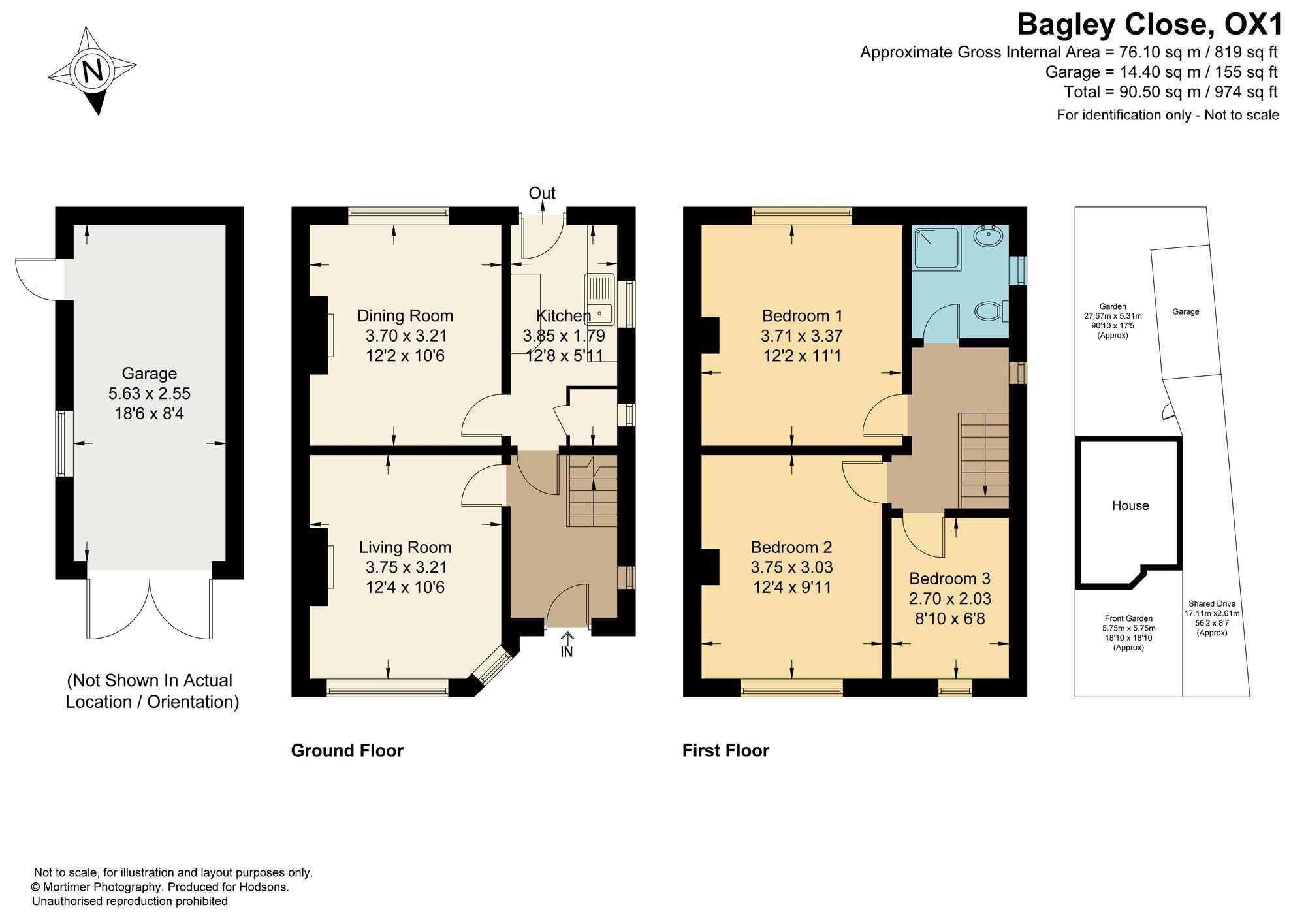 115 Bagley Close, Oxford floorplan