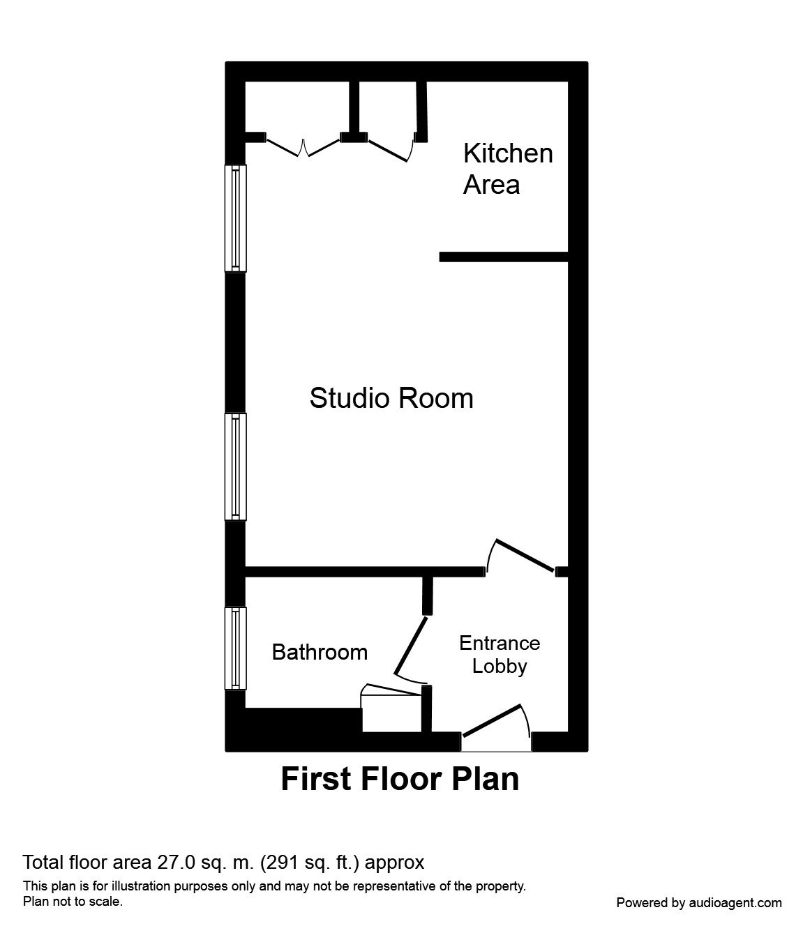 Pelham Crescent, Hastings, East Sussex TN34, 1 bedroom flat for sale
