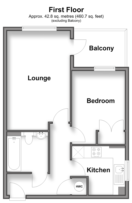 Langley Park Road, Sutton floorplan