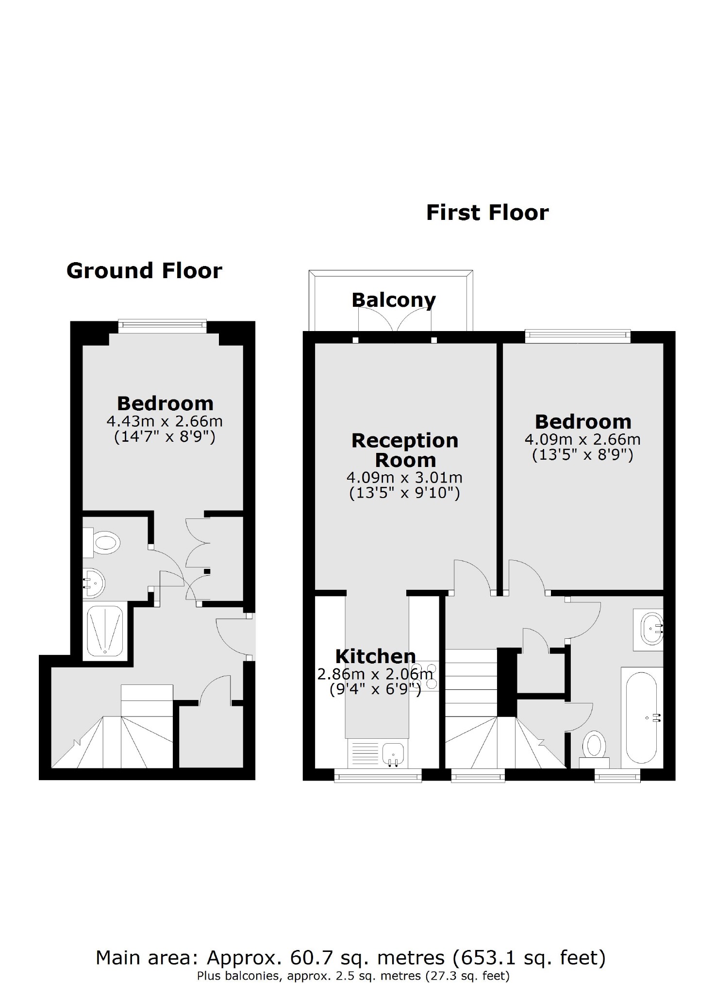 Cedar Terrace, Richmond TW9, 2 bedroom flat for sale 60839954