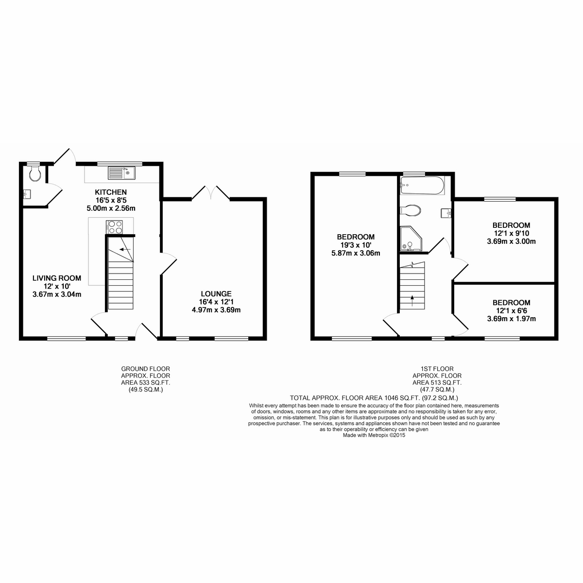 Campers Road, Letchworth Garden City floorplan