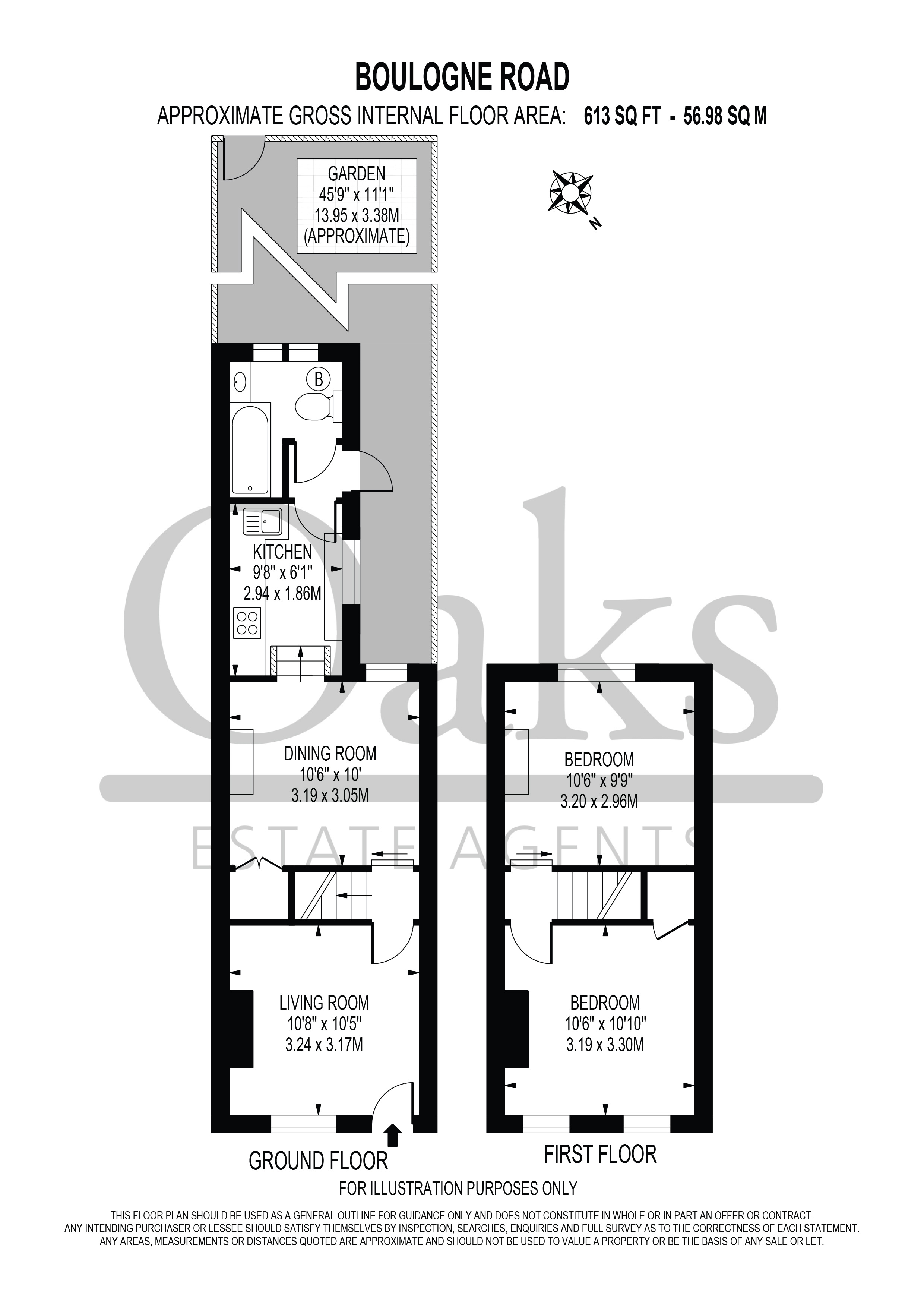 10, Boulogne Road, Surrey floorplan