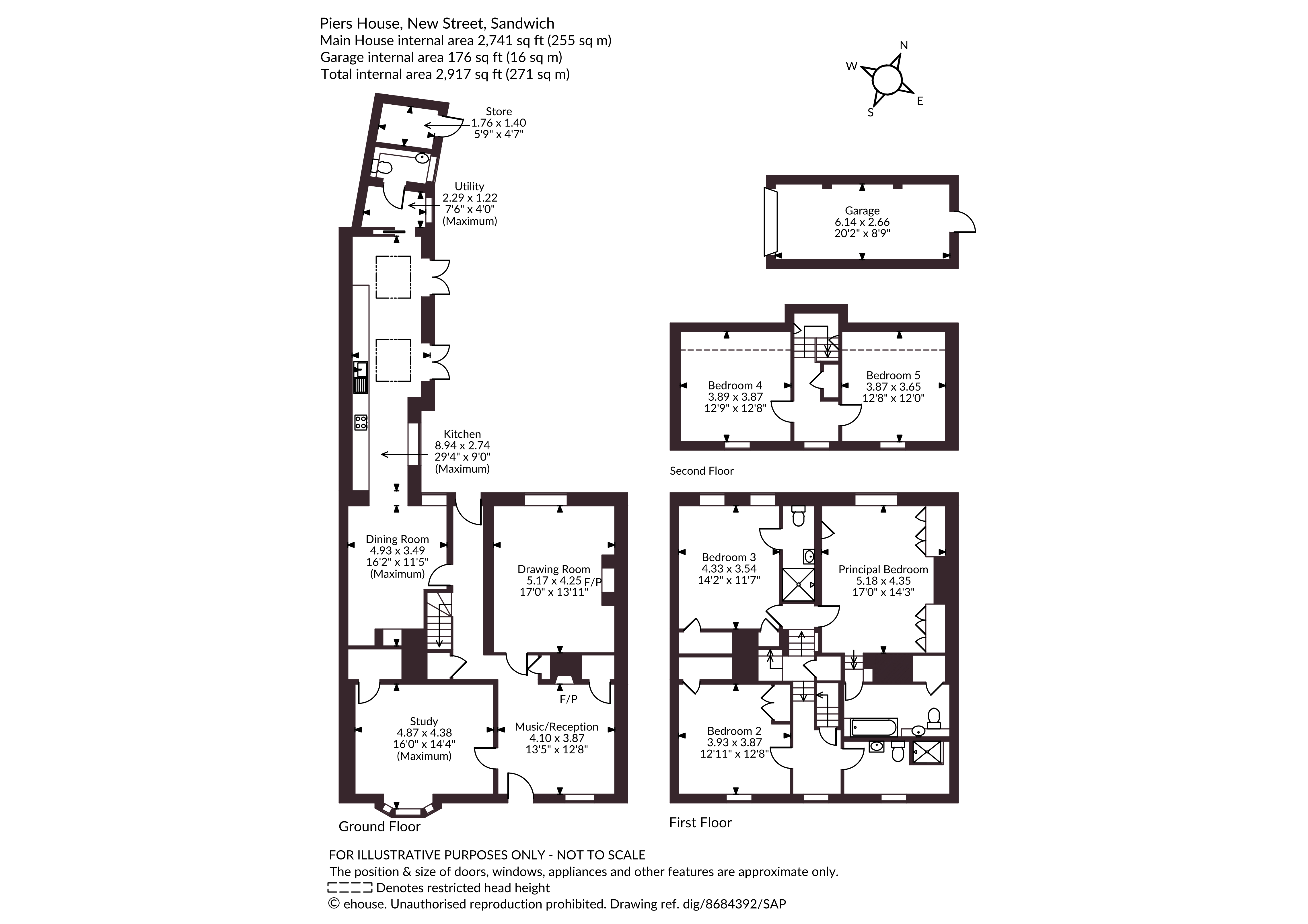 Piers House, 52, New Street, Kent floorplan