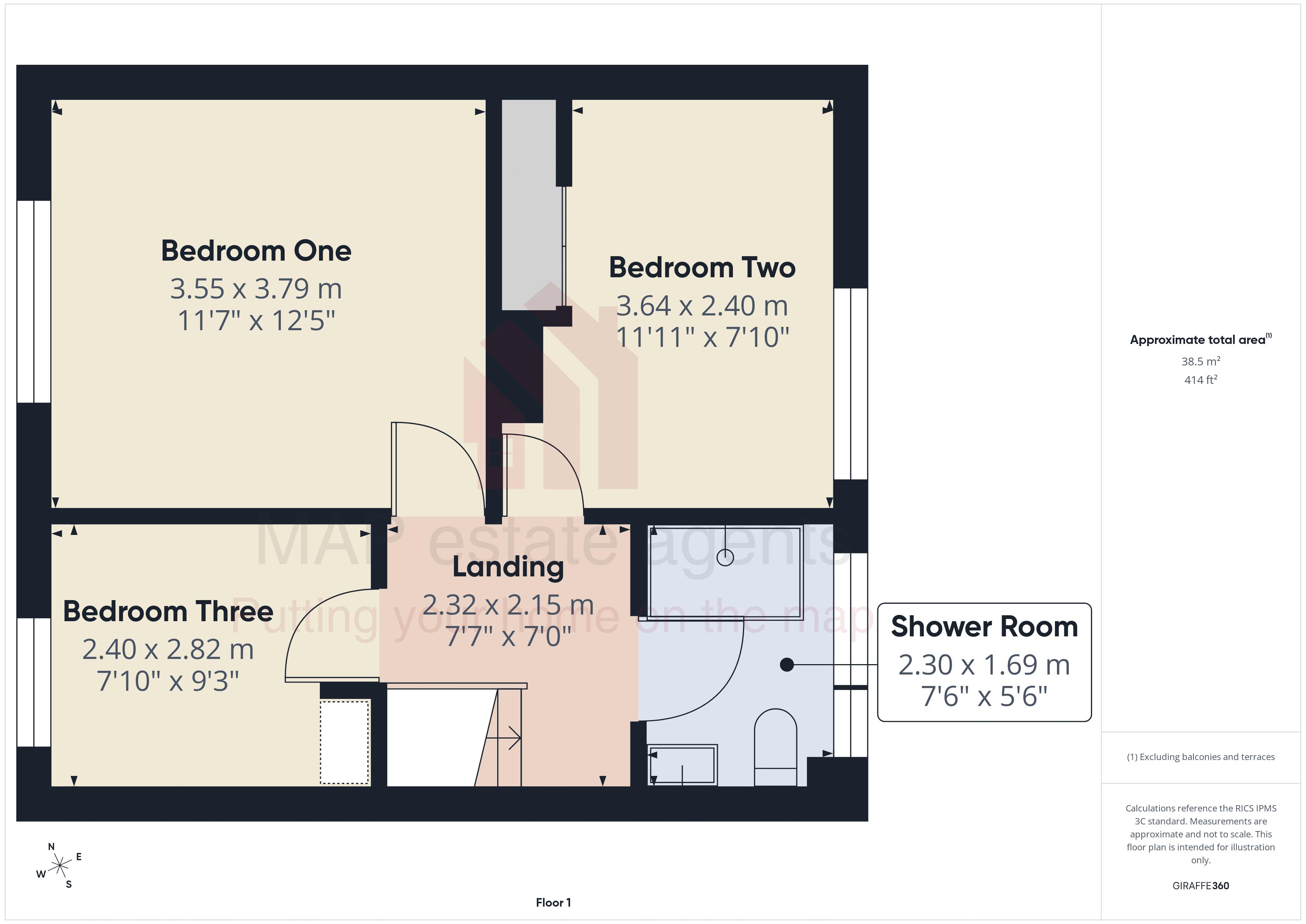 13, Kernick Way, Hayle floorplan