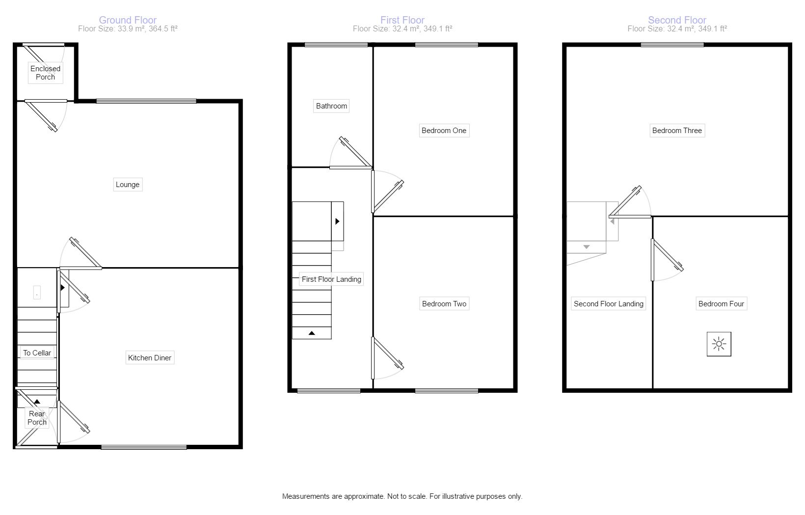 4 Bedrooms Terraced house for sale in Union Street South, Halifax HX1