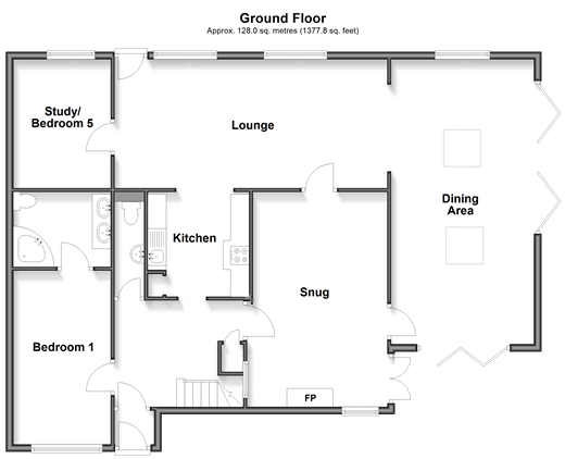 Broadview Gardens, Worthing floorplan