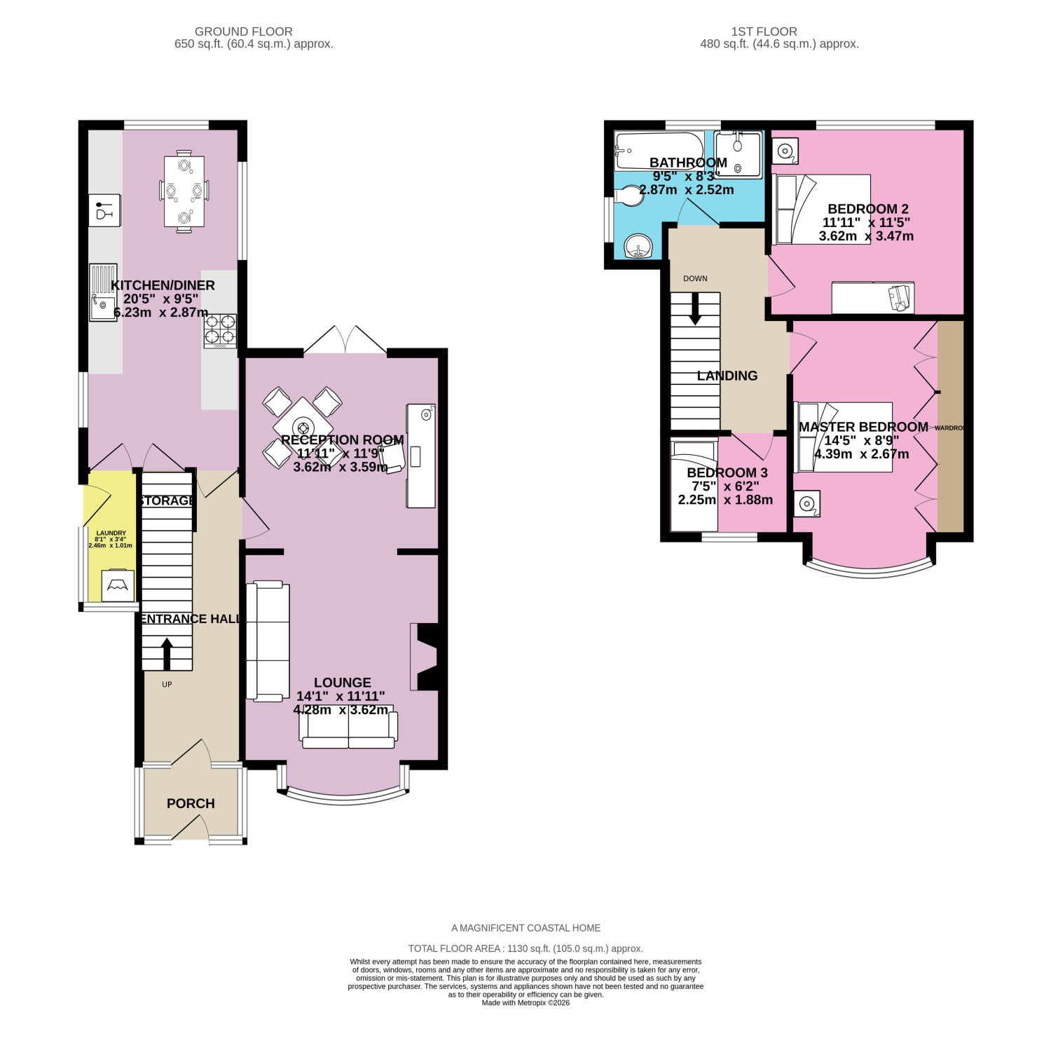 Whitby Road Staithes, Saltburn-by-the-Sea floorplan