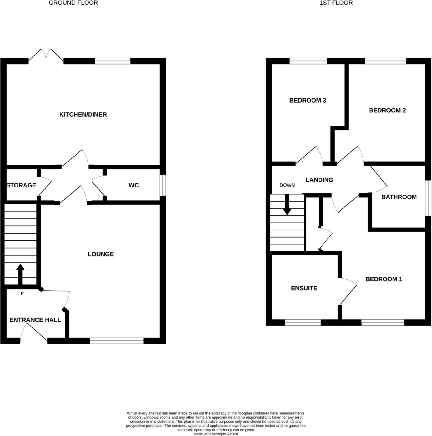 46, Blackiston Close, Durham floorplan