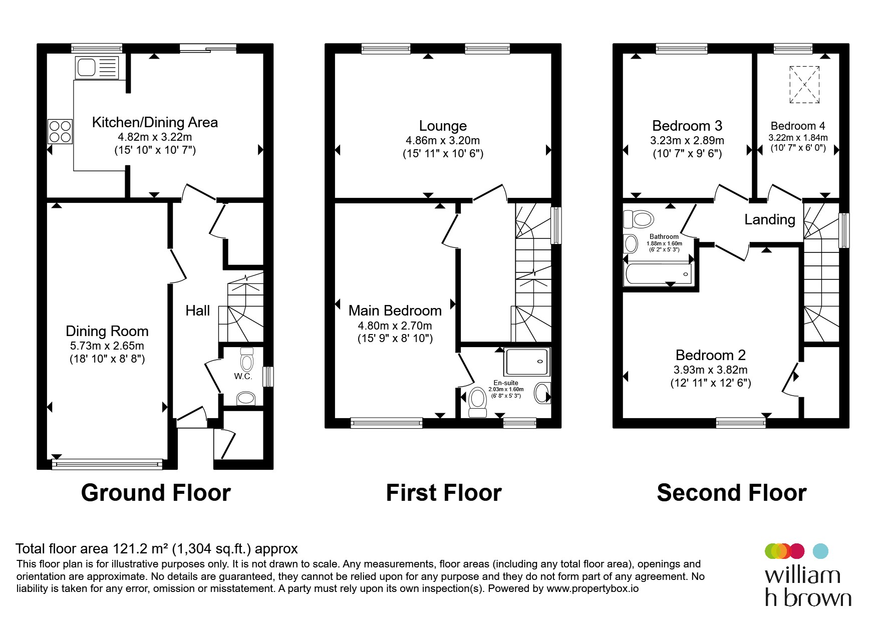 32, St. Matthews Close, Sheffield floorplan