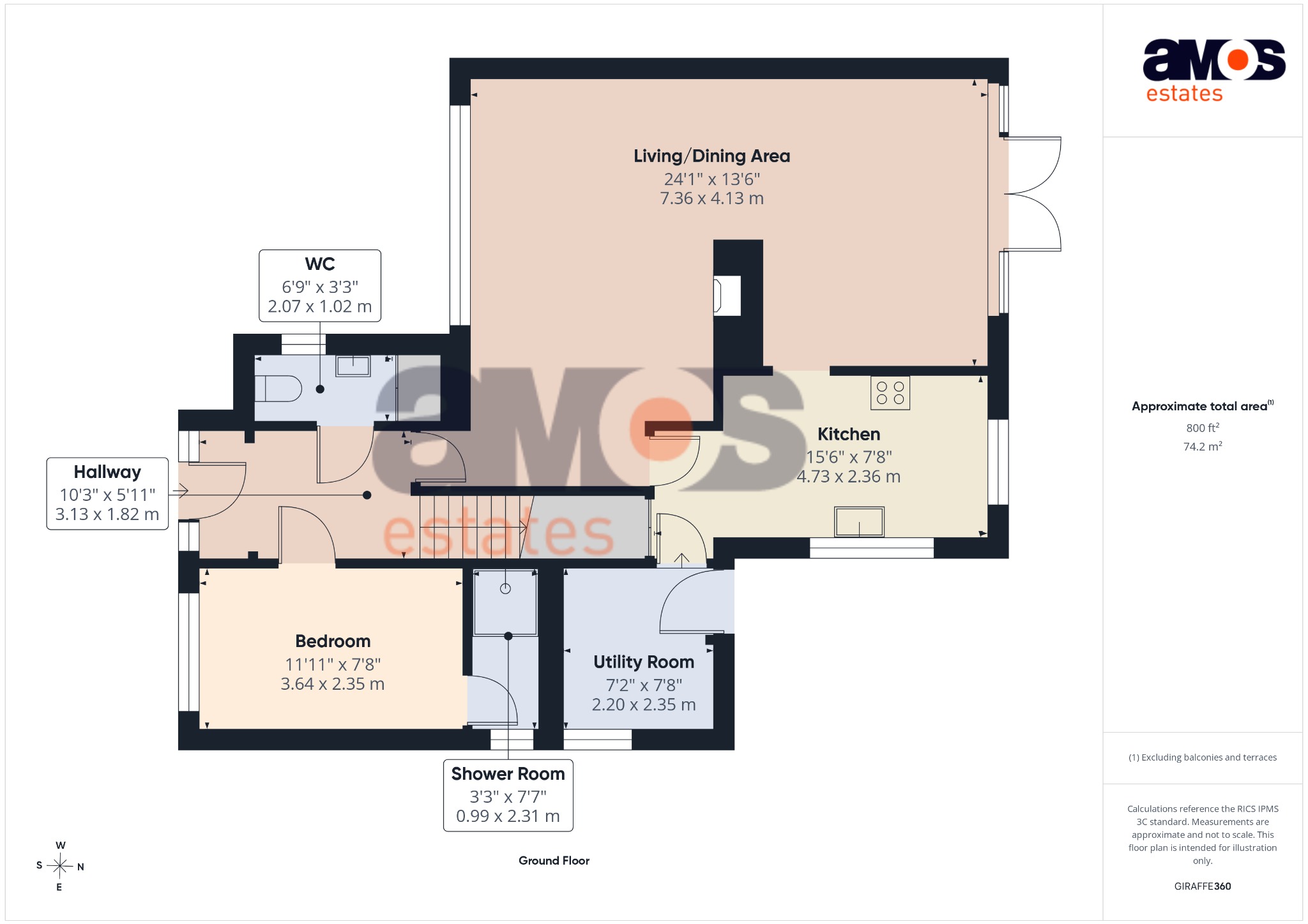 68a, Main Road, Hockley floorplan