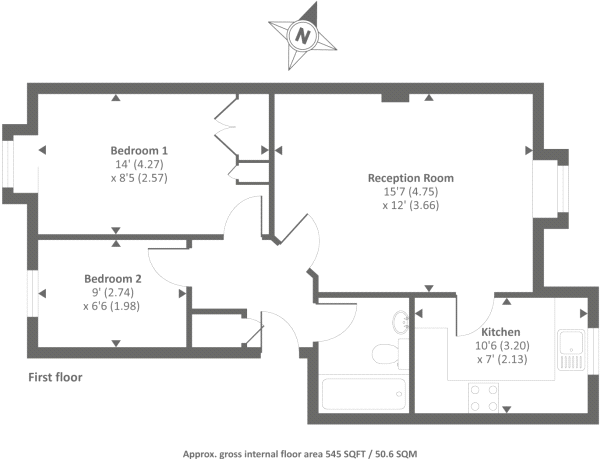 2 Bedrooms Flat for sale in Sovereign Court, Sunningdale, Berkshire SL5