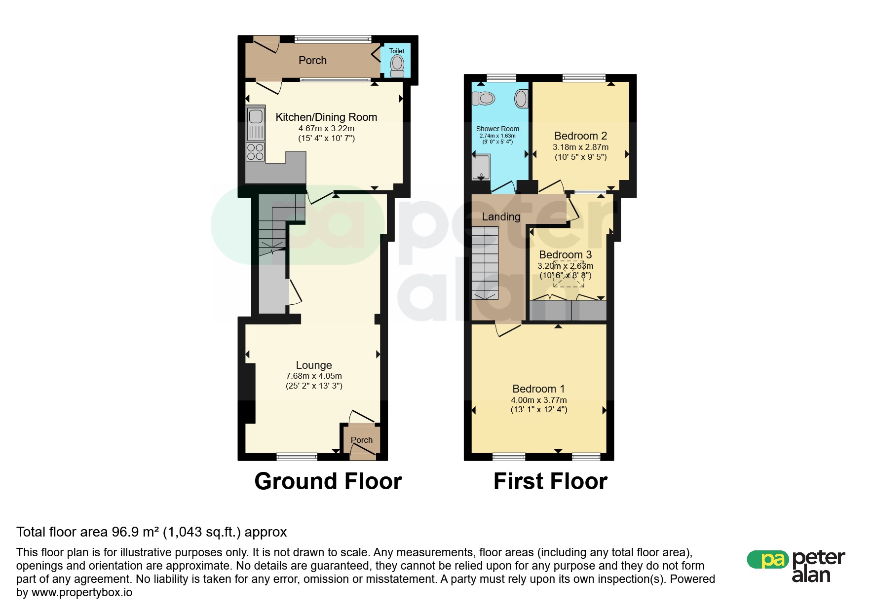 13, Mill Street, Aberdare floorplan
