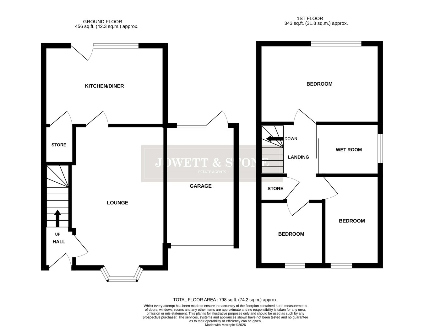 19, Mawby Close, Leicester floorplan