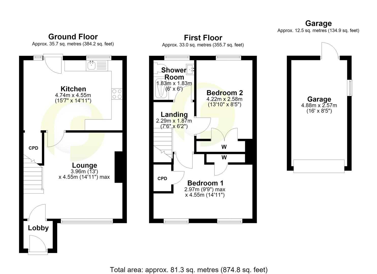 8, Alston Close, North Shields floorplan