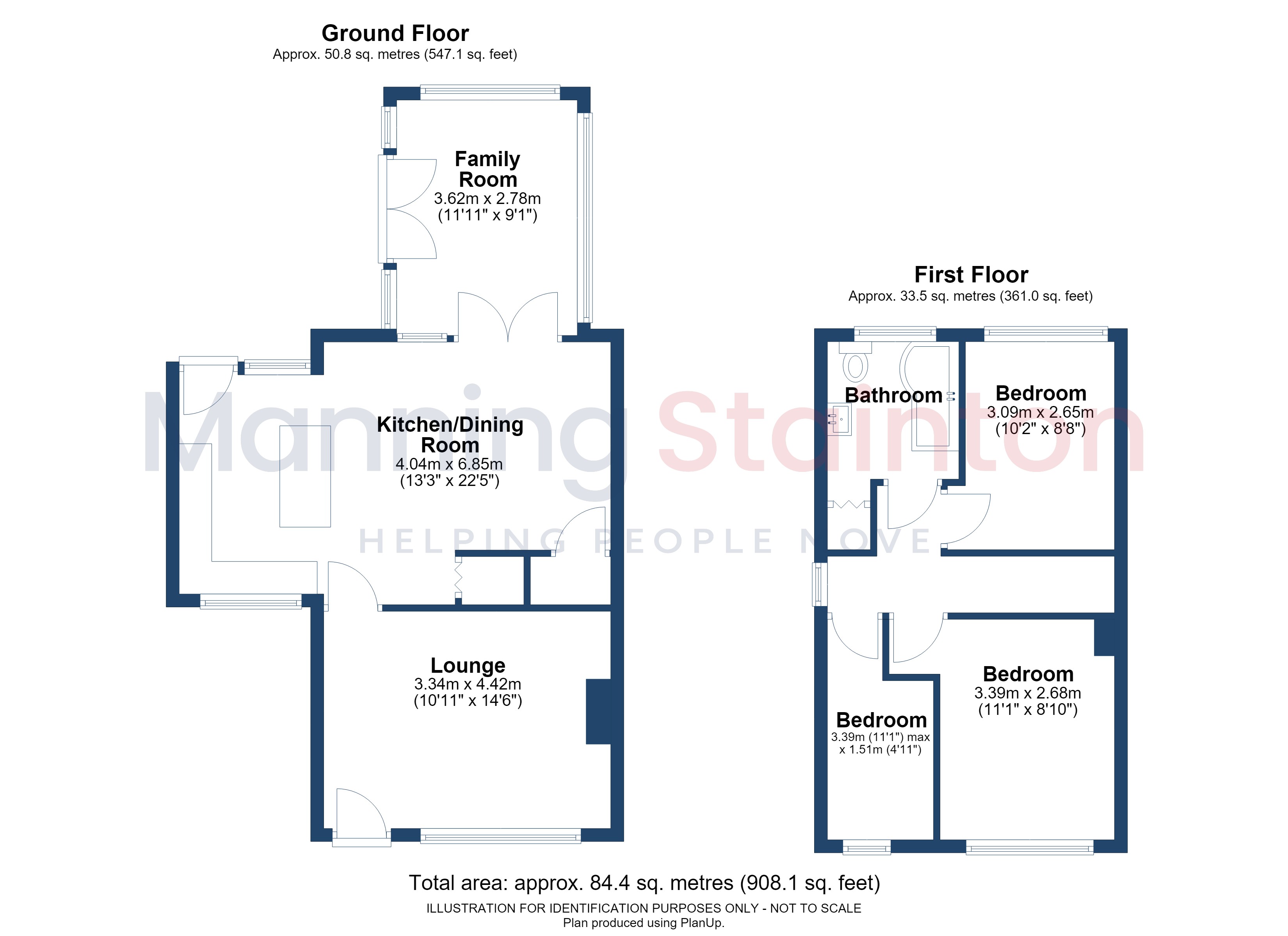 207, Whitehall Road, West Yorkshire floorplan