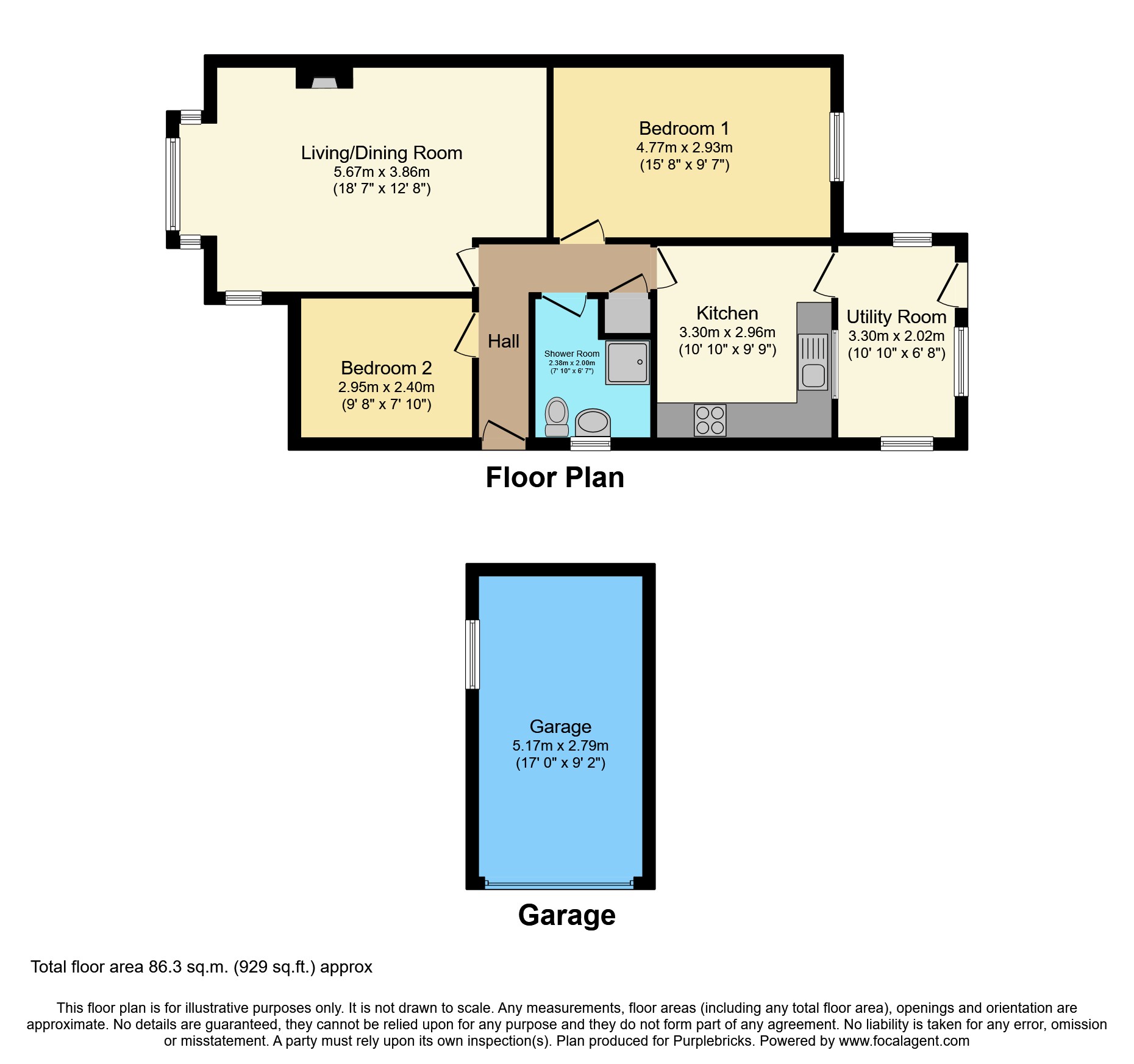 Ethelred Place, Corsham SN13, 2 bedroom detached bungalow for sale