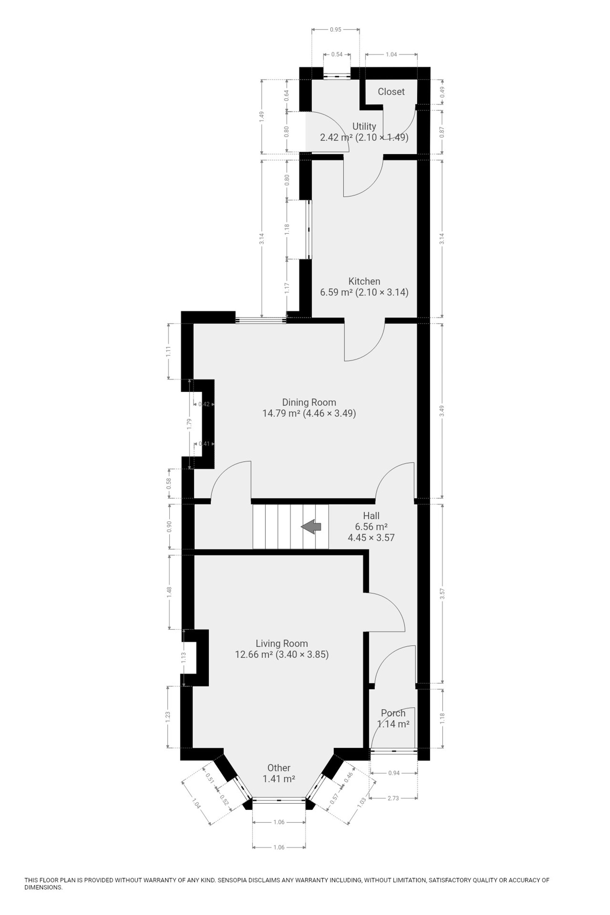 Landrigg, Durham floorplan