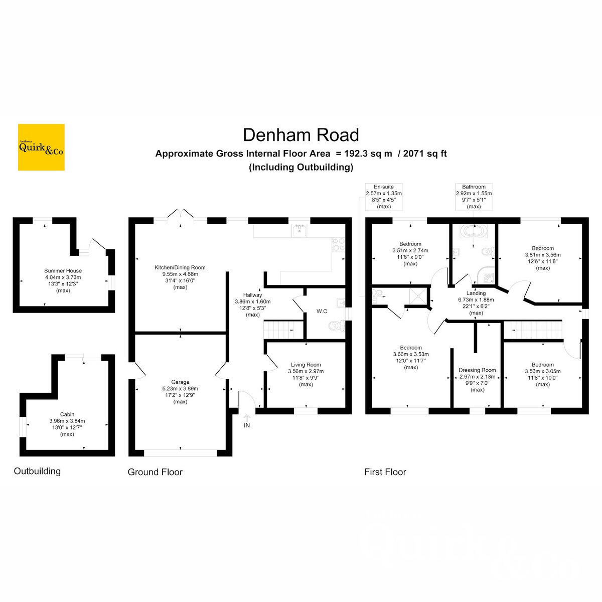 67, Denham Road, Canvey Island floorplan