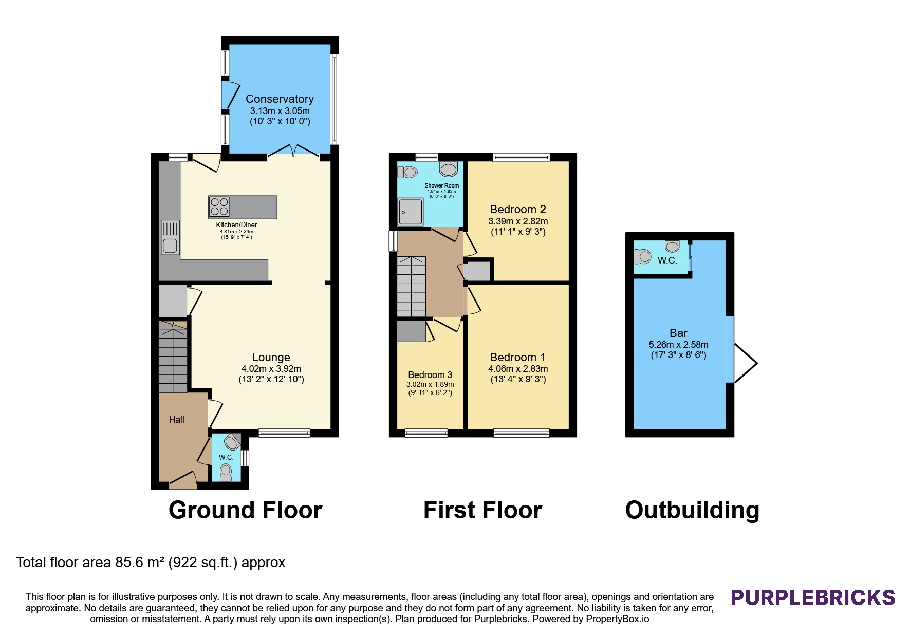 Meadow Hey Close, Liverpool floorplan