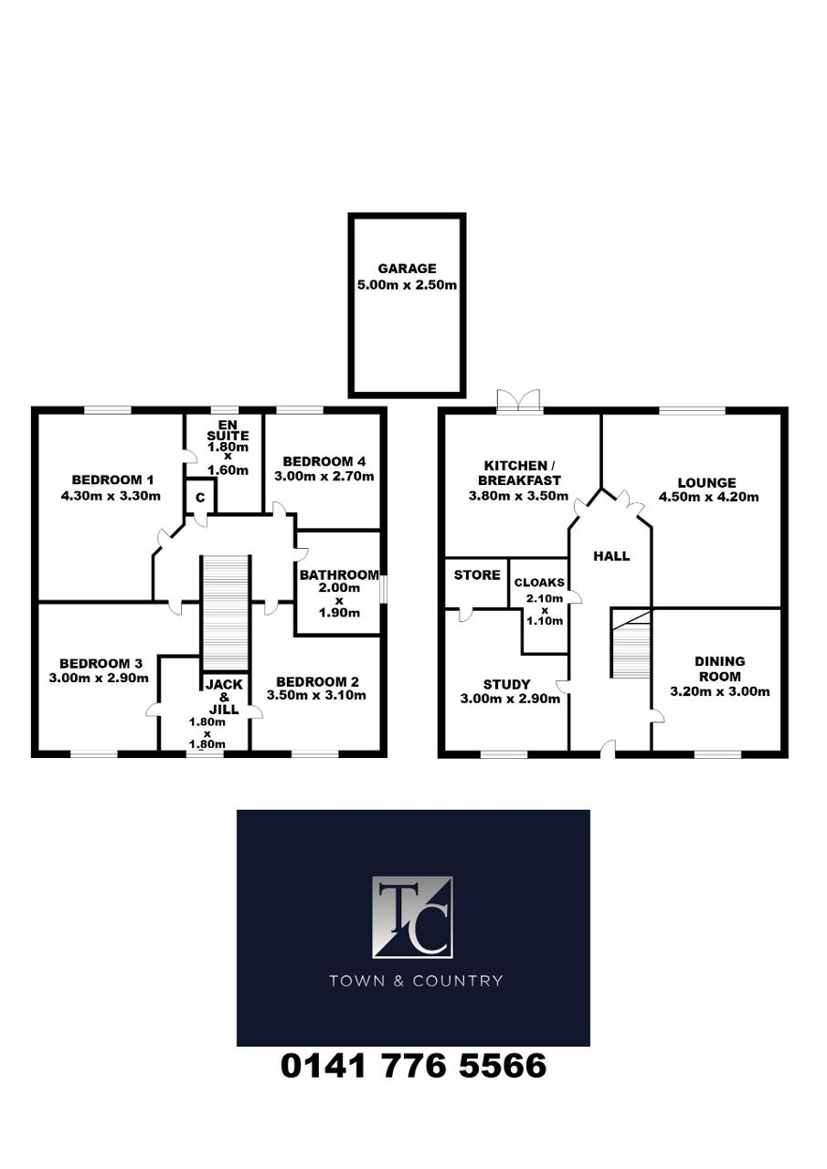 5, Lennox Gate, Glasgow floorplan