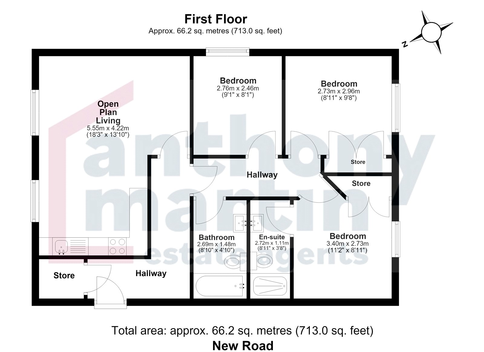 Flat 6,, New Road, Dartford floorplan